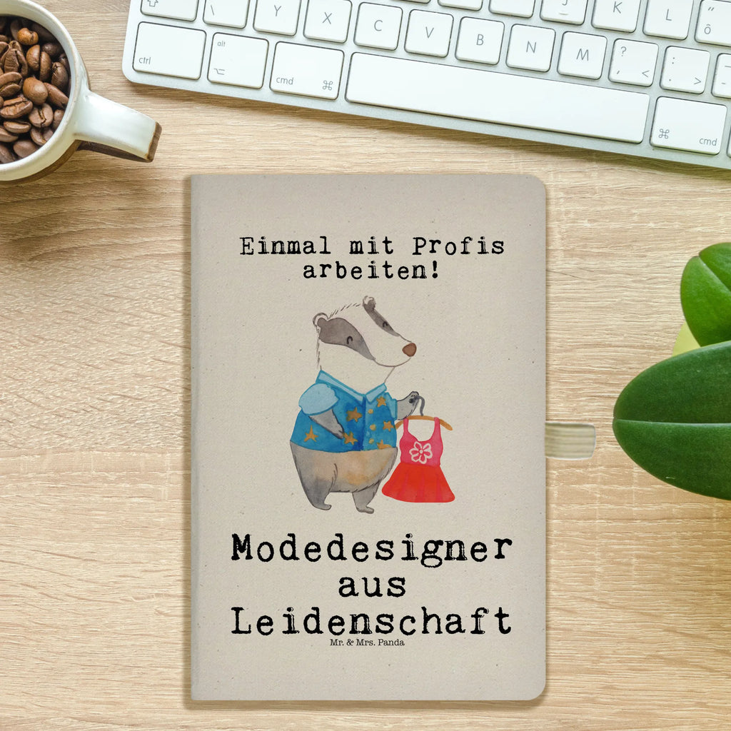 Baumwoll Notizbuch Modedesigner aus Leidenschaft Notizen, Eintragebuch, Tagebuch, Notizblock, Adressbuch, Journal, Kladde, Skizzenbuch, Notizheft, Schreibbuch, Schreibheft, Beruf, Ausbildung, Jubiläum, Abschied, Rente, Kollege, Kollegin, Geschenk, Schenken, Arbeitskollege, Mitarbeiter, Firma, Danke, Dankeschön, Modedesigner, Fashion Designer, Modeschöpfer