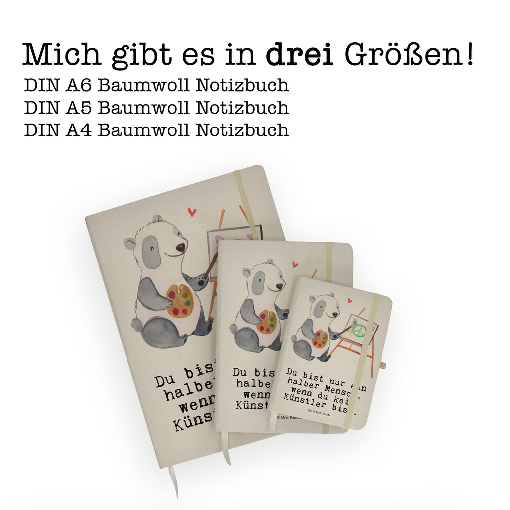 Baumwoll Notizbuch Künstler Herz Notizen, Eintragebuch, Tagebuch, Notizblock, Adressbuch, Journal, Kladde, Skizzenbuch, Notizheft, Schreibbuch, Schreibheft, Beruf, Ausbildung, Jubiläum, Abschied, Rente, Kollege, Kollegin, Geschenk, Schenken, Arbeitskollege, Mitarbeiter, Firma, Danke, Dankeschön, Künstler, Maler, Kunstmaler, Galerie Eröffnung, Kunstschule