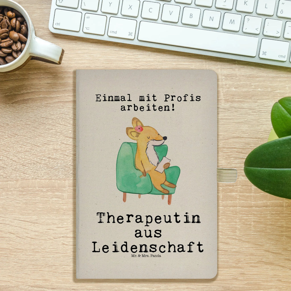 Baumwoll Notizbuch Therapeutin aus Leidenschaft Notizen, Eintragebuch, Tagebuch, Notizblock, Adressbuch, Journal, Kladde, Skizzenbuch, Notizheft, Schreibbuch, Schreibheft, Beruf, Ausbildung, Jubiläum, Abschied, Rente, Kollege, Kollegin, Geschenk, Schenken, Arbeitskollege, Mitarbeiter, Firma, Danke, Dankeschön