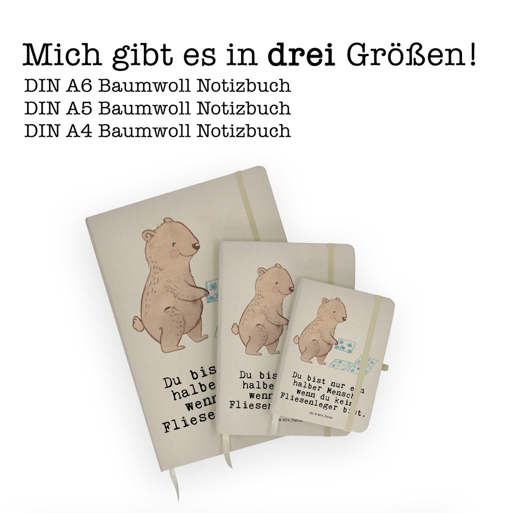 Baumwoll Notizbuch Fliesenleger mit Herz Notizen, Eintragebuch, Tagebuch, Notizblock, Adressbuch, Journal, Kladde, Skizzenbuch, Notizheft, Schreibbuch, Schreibheft, Beruf, Ausbildung, Jubiläum, Abschied, Rente, Kollege, Kollegin, Geschenk, Schenken, Arbeitskollege, Mitarbeiter, Firma, Danke, Dankeschön, Fliesenleger, Gesellenprüfung, Fliesenlegermeister, Fliesenlegerbetrieb, Fliesenfachhandel, Handwerk