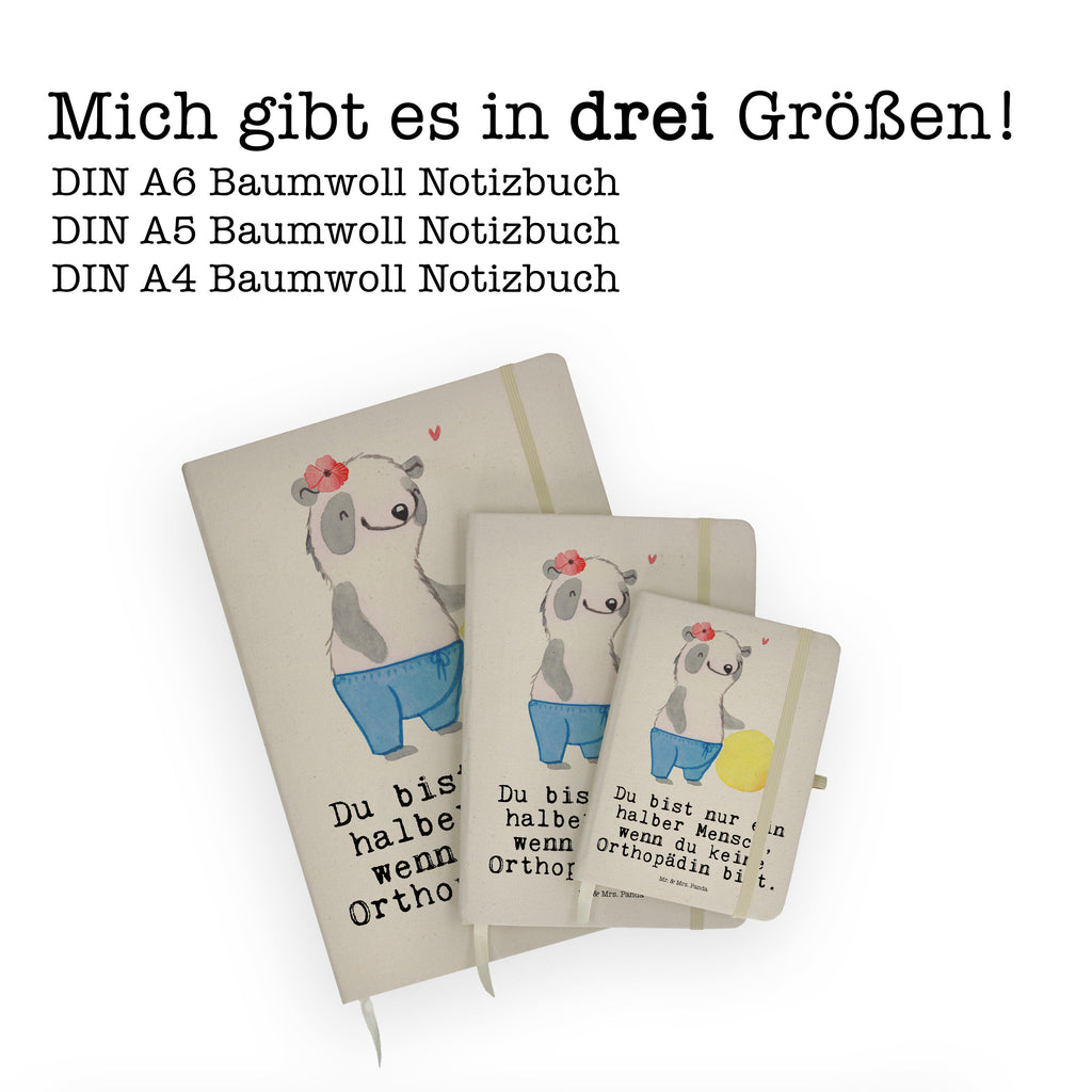 Baumwoll Notizbuch Orthopädin mit Herz Notizen, Eintragebuch, Tagebuch, Notizblock, Adressbuch, Journal, Kladde, Skizzenbuch, Notizheft, Schreibbuch, Schreibheft, Beruf, Ausbildung, Jubiläum, Abschied, Rente, Kollege, Kollegin, Geschenk, Schenken, Arbeitskollege, Mitarbeiter, Firma, Danke, Dankeschön, Orthopädin, Fachärztin, Orthopädie, Praxis, Eröffnung