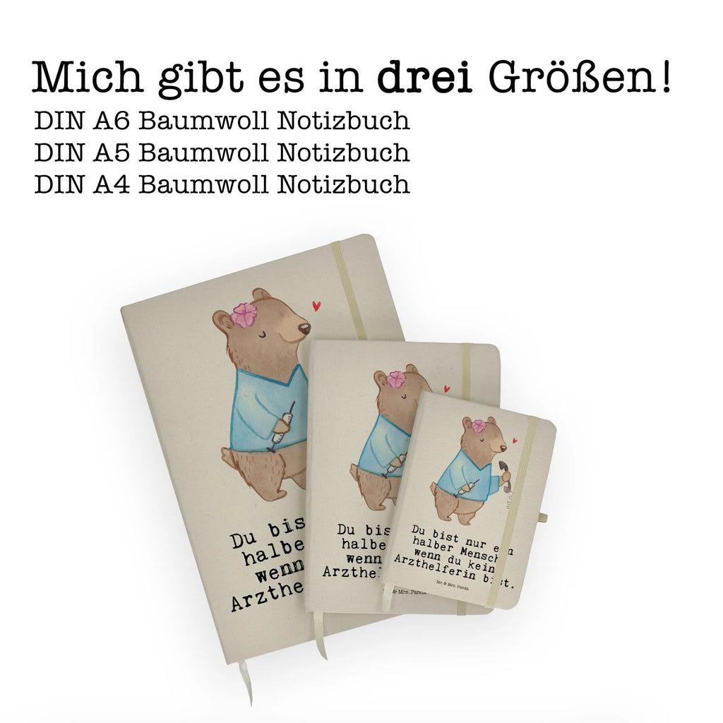 Baumwoll Notizbuch Arzthelferin mit Herz Notizen, Eintragebuch, Tagebuch, Notizblock, Adressbuch, Journal, Kladde, Skizzenbuch, Notizheft, Schreibbuch, Schreibheft, Beruf, Ausbildung, Jubiläum, Abschied, Rente, Kollege, Kollegin, Geschenk, Schenken, Arbeitskollege, Mitarbeiter, Firma, Danke, Dankeschön, Arzthelferin, Medizinische Fachangestellte