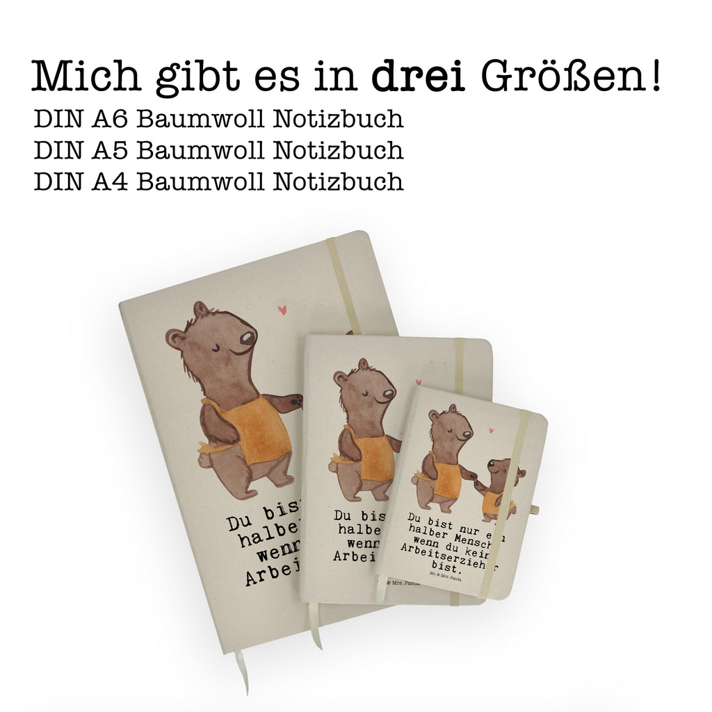 Baumwoll Notizbuch Arbeitserzieher mit Herz Notizen, Eintragebuch, Tagebuch, Notizblock, Adressbuch, Journal, Kladde, Skizzenbuch, Notizheft, Schreibbuch, Schreibheft, Beruf, Ausbildung, Jubiläum, Abschied, Rente, Kollege, Kollegin, Geschenk, Schenken, Arbeitskollege, Mitarbeiter, Firma, Danke, Dankeschön, Arbeitserzieher, Arbeitspädagoge, Studium