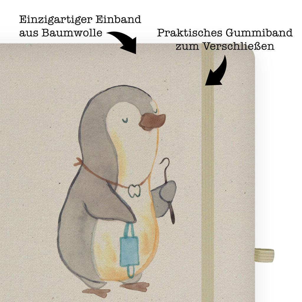 Baumwoll Notizbuch Zahntechniker mit Herz Notizen, Eintragebuch, Tagebuch, Notizblock, Adressbuch, Journal, Kladde, Skizzenbuch, Notizheft, Schreibbuch, Schreibheft, Beruf, Ausbildung, Jubiläum, Abschied, Rente, Kollege, Kollegin, Geschenk, Schenken, Arbeitskollege, Mitarbeiter, Firma, Danke, Dankeschön