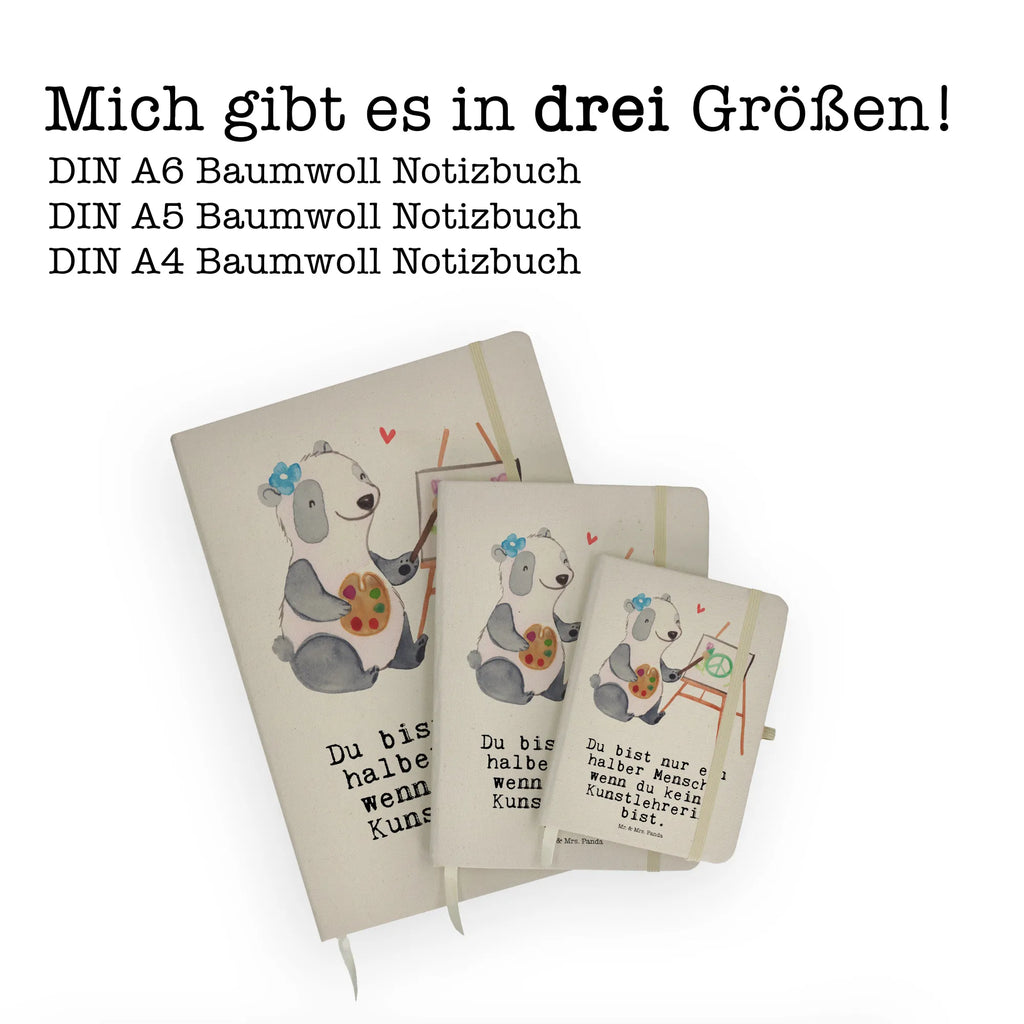 Baumwoll Notizbuch Kunstlehrerin mit Herz Notizen, Eintragebuch, Tagebuch, Notizblock, Adressbuch, Journal, Kladde, Skizzenbuch, Notizheft, Schreibbuch, Schreibheft, Beruf, Ausbildung, Jubiläum, Abschied, Rente, Kollege, Kollegin, Geschenk, Schenken, Arbeitskollege, Mitarbeiter, Firma, Danke, Dankeschön, Kunstlehrerin, Kunstunterricht, Kunstschule