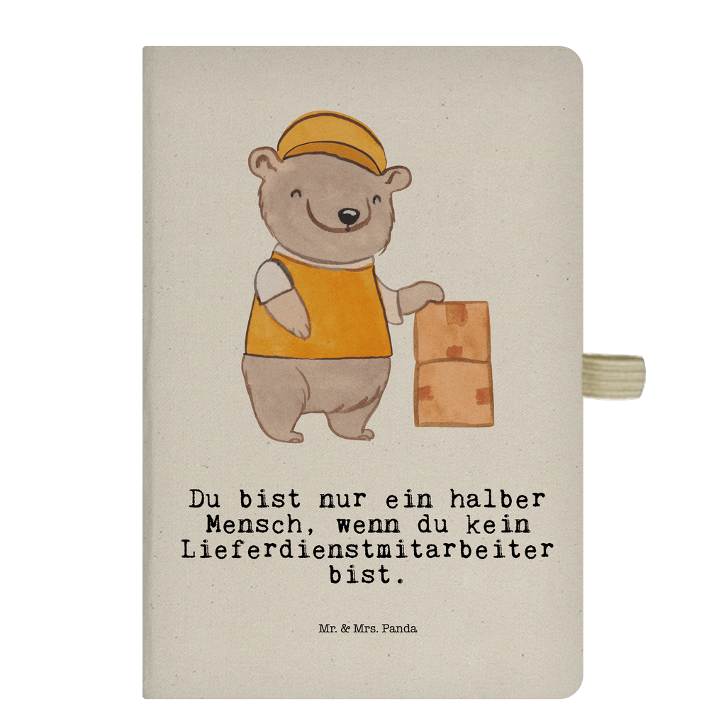 Baumwoll Notizbuch Lieferdienstmitarbeiter mit Herz Notizen, Eintragebuch, Tagebuch, Notizblock, Adressbuch, Journal, Kladde, Skizzenbuch, Notizheft, Schreibbuch, Schreibheft, Beruf, Ausbildung, Jubiläum, Abschied, Rente, Kollege, Kollegin, Geschenk, Schenken, Arbeitskollege, Mitarbeiter, Firma, Danke, Dankeschön, Lieferdienstmitarbeiter, Pizzabäcker, Pizzabote, Pizzabringdienst, Lieferbringdienst