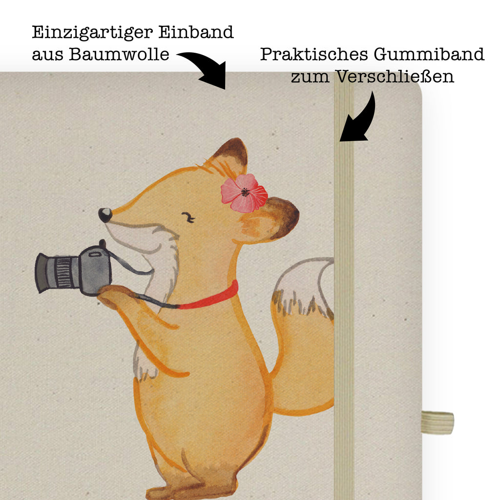 DIN A5 Baumwoll Notizbuch Fotografin mit Herz Notizen, Eintragebuch, Tagebuch, Notizblock, Adressbuch, Journal, Kladde, Skizzenbuch, Notizheft, Schreibbuch, Schreibheft, Beruf, Ausbildung, Jubiläum, Abschied, Rente, Kollege, Kollegin, Geschenk, Schenken, Arbeitskollege, Mitarbeiter, Firma, Danke, Dankeschön, Fotografin, Fotoreporterin, Hobbyfotografin, Hochzeitsfotografin, Fotografie, Profi Fotografin