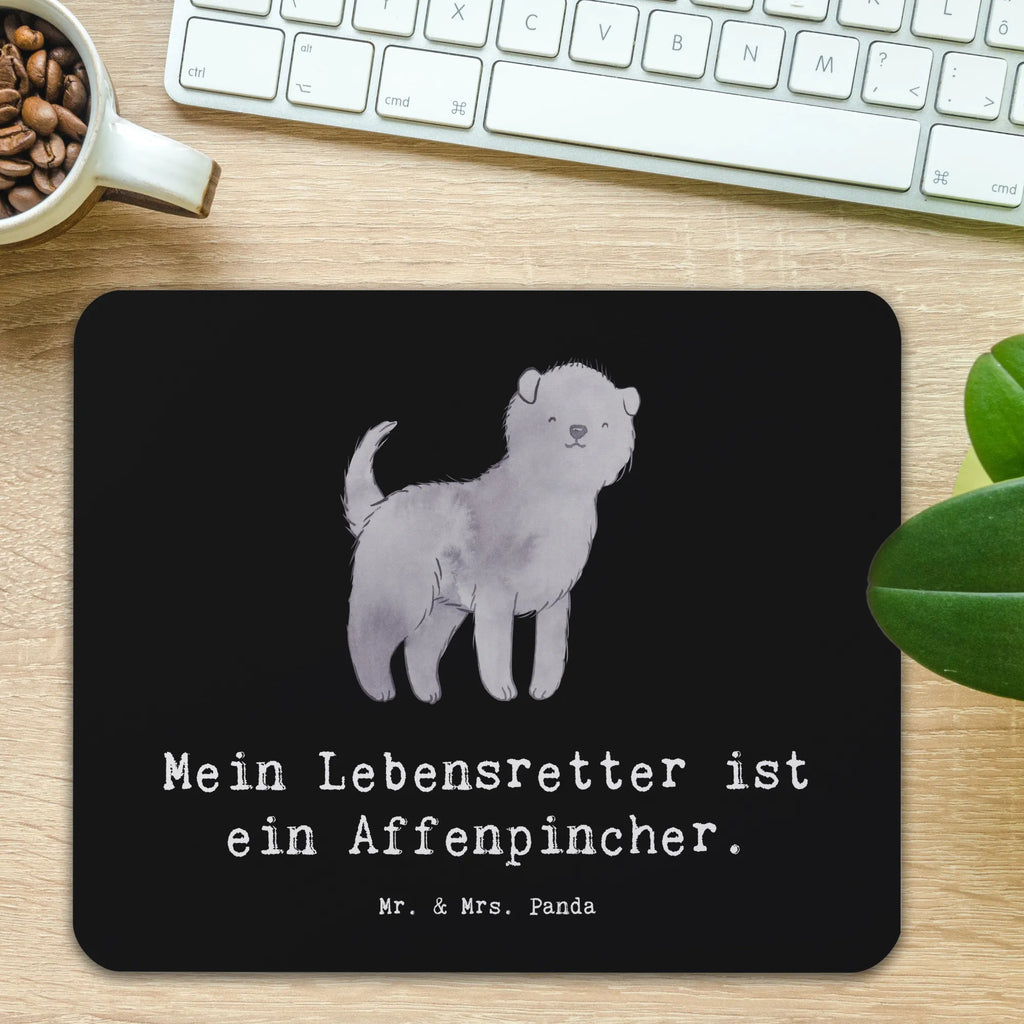 Mauspad Affenpincher Lebensretter Mousepad, Computer zubehör, Büroausstattung, PC Zubehör, Arbeitszimmer, Mauspad, Einzigartiges Mauspad, Designer Mauspad, Mausunterlage, Mauspad Büro, Hund, Hunderasse, Rassehund, Hundebesitzer, Geschenk, Tierfreund, Schenken, Welpe, Affenpincher