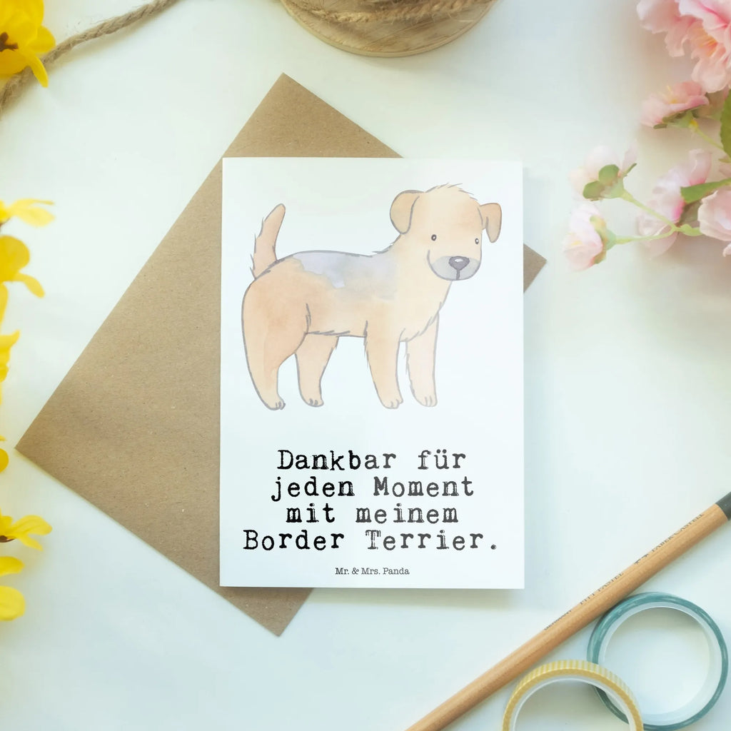 Grußkarte Border Terrier Moment Grußkarte, Klappkarte, Einladungskarte, Glückwunschkarte, Hochzeitskarte, Geburtstagskarte, Karte, Ansichtskarten, Hund, Hunderasse, Rassehund, Hundebesitzer, Geschenk, Tierfreund, Schenken, Welpe, Border Terrier