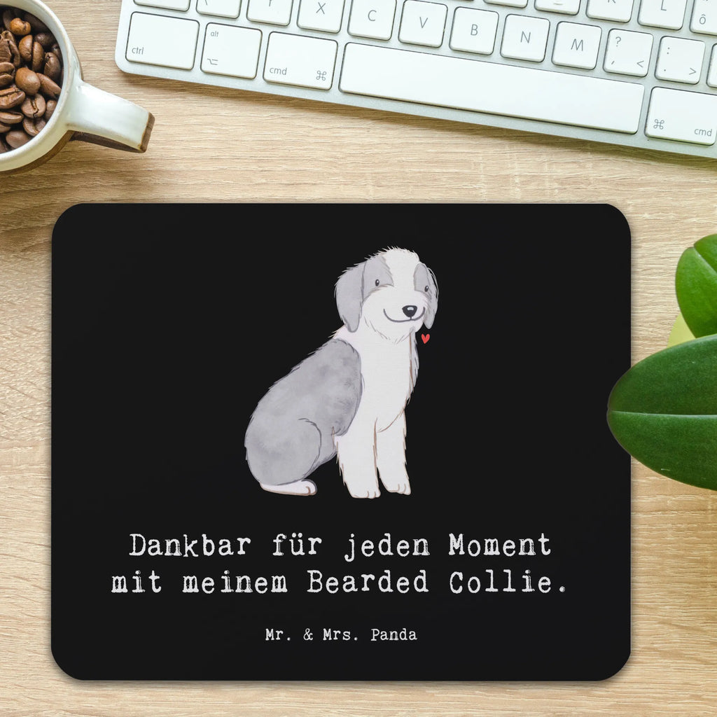 Mauspad Bearded Collie Moment Mousepad, Computer zubehör, Büroausstattung, PC Zubehör, Arbeitszimmer, Mauspad, Einzigartiges Mauspad, Designer Mauspad, Mausunterlage, Mauspad Büro, Hund, Hunderasse, Rassehund, Hundebesitzer, Geschenk, Tierfreund, Schenken, Welpe, Bearded Collie, britischer Hütehund