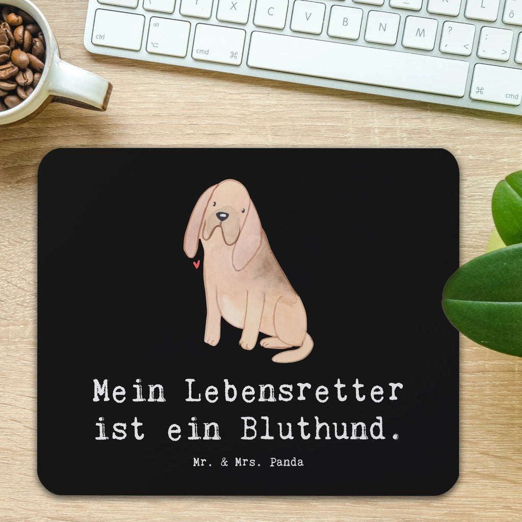 Mauspad Bloodhound Lebensretter Mousepad, Computer zubehör, Büroausstattung, PC Zubehör, Arbeitszimmer, Mauspad, Einzigartiges Mauspad, Designer Mauspad, Mausunterlage, Mauspad Büro, Hund, Hunderasse, Rassehund, Hundebesitzer, Geschenk, Tierfreund, Schenken, Welpe, Bluthund, Bloodhound, St. Hubertushund, Chien de Saint Hubert