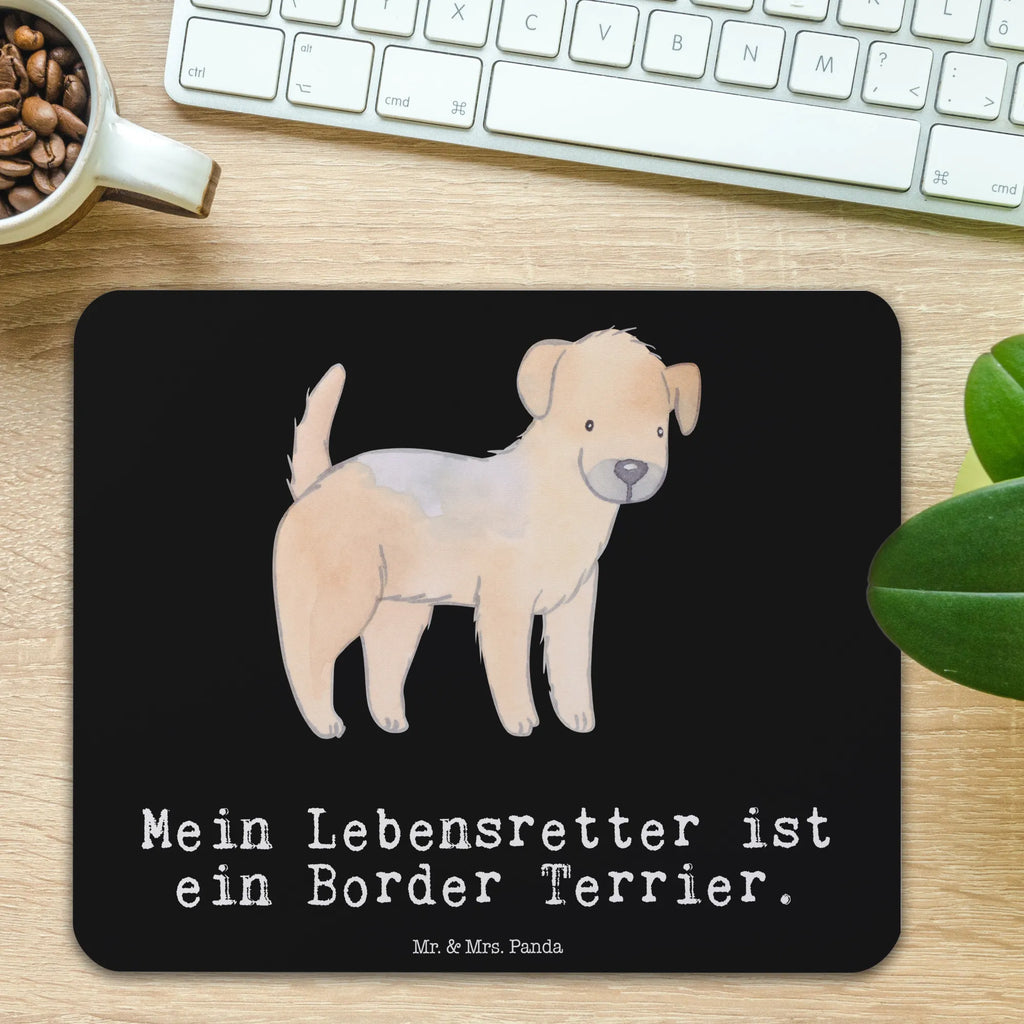 Mauspad Border Terrier Lebensretter Mousepad, Computer zubehör, Büroausstattung, PC Zubehör, Arbeitszimmer, Mauspad, Einzigartiges Mauspad, Designer Mauspad, Mausunterlage, Mauspad Büro, Hund, Hunderasse, Rassehund, Hundebesitzer, Geschenk, Tierfreund, Schenken, Welpe, Border Terrier