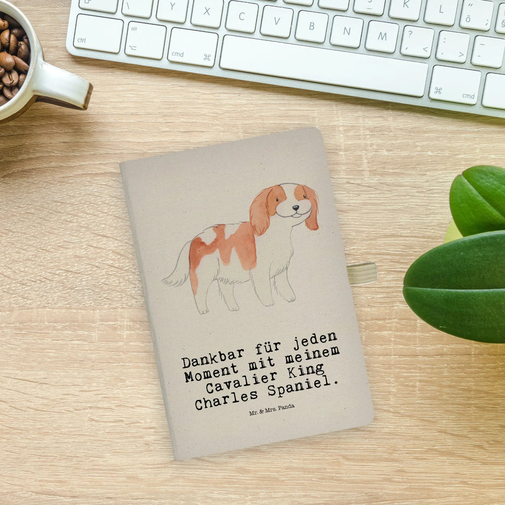 Baumwoll Notizbuch Cavalier King Charles Spaniel Moment Notizen, Eintragebuch, Tagebuch, Notizblock, Adressbuch, Journal, Kladde, Skizzenbuch, Notizheft, Schreibbuch, Schreibheft, Hund, Hunderasse, Rassehund, Hundebesitzer, Geschenk, Tierfreund, Schenken, Welpe, Cavalier King Charles Spaniel