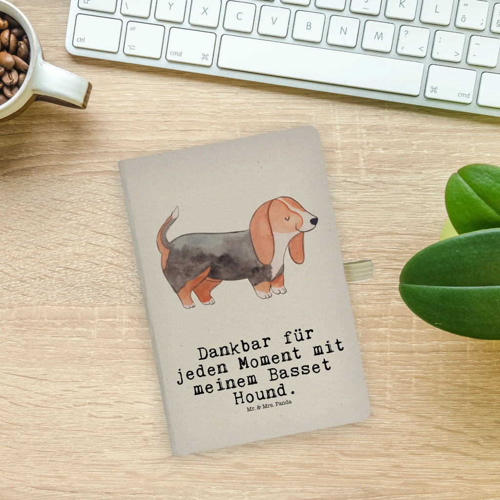 Baumwoll Notizbuch Basset Hound Moment Notizen, Eintragebuch, Tagebuch, Notizblock, Adressbuch, Journal, Kladde, Skizzenbuch, Notizheft, Schreibbuch, Schreibheft, Hund, Hunderasse, Rassehund, Hundebesitzer, Geschenk, Tierfreund, Schenken, Welpe, Basset Hound, Basset