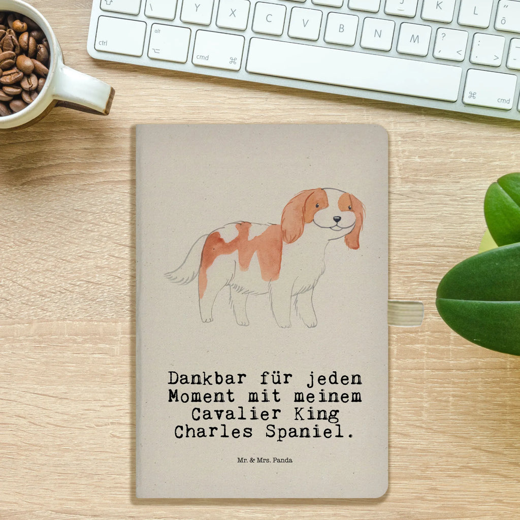 Baumwoll Notizbuch Cavalier King Charles Spaniel Moment Notizen, Eintragebuch, Tagebuch, Notizblock, Adressbuch, Journal, Kladde, Skizzenbuch, Notizheft, Schreibbuch, Schreibheft, Hund, Hunderasse, Rassehund, Hundebesitzer, Geschenk, Tierfreund, Schenken, Welpe, Cavalier King Charles Spaniel