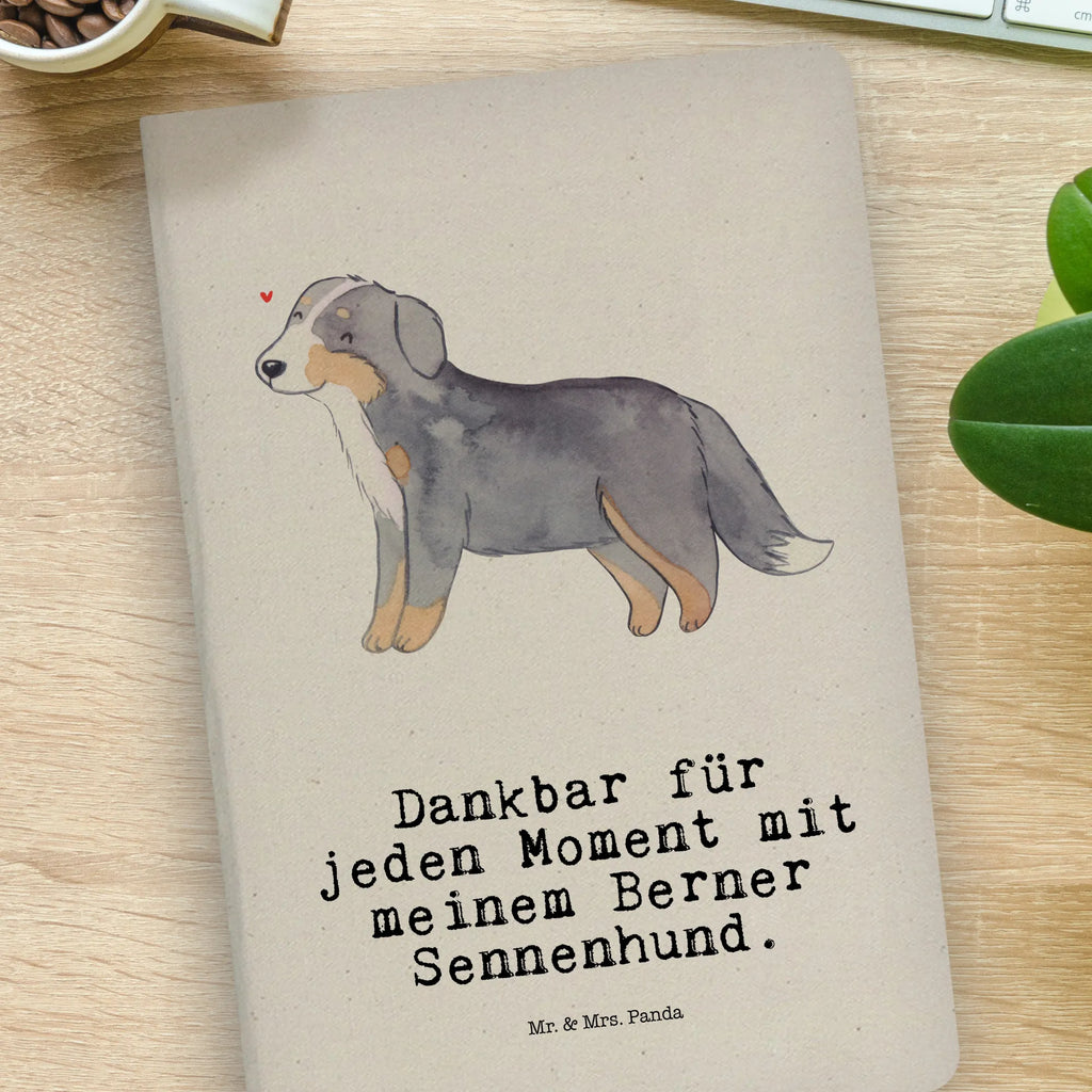 Baumwoll Notizbuch Berner Sennenhund Moment Notizen, Eintragebuch, Tagebuch, Notizblock, Adressbuch, Journal, Kladde, Skizzenbuch, Notizheft, Schreibbuch, Schreibheft, Hund, Hunderasse, Rassehund, Hundebesitzer, Geschenk, Tierfreund, Schenken, Welpe, Dürrbächler, Berner Sennenhund