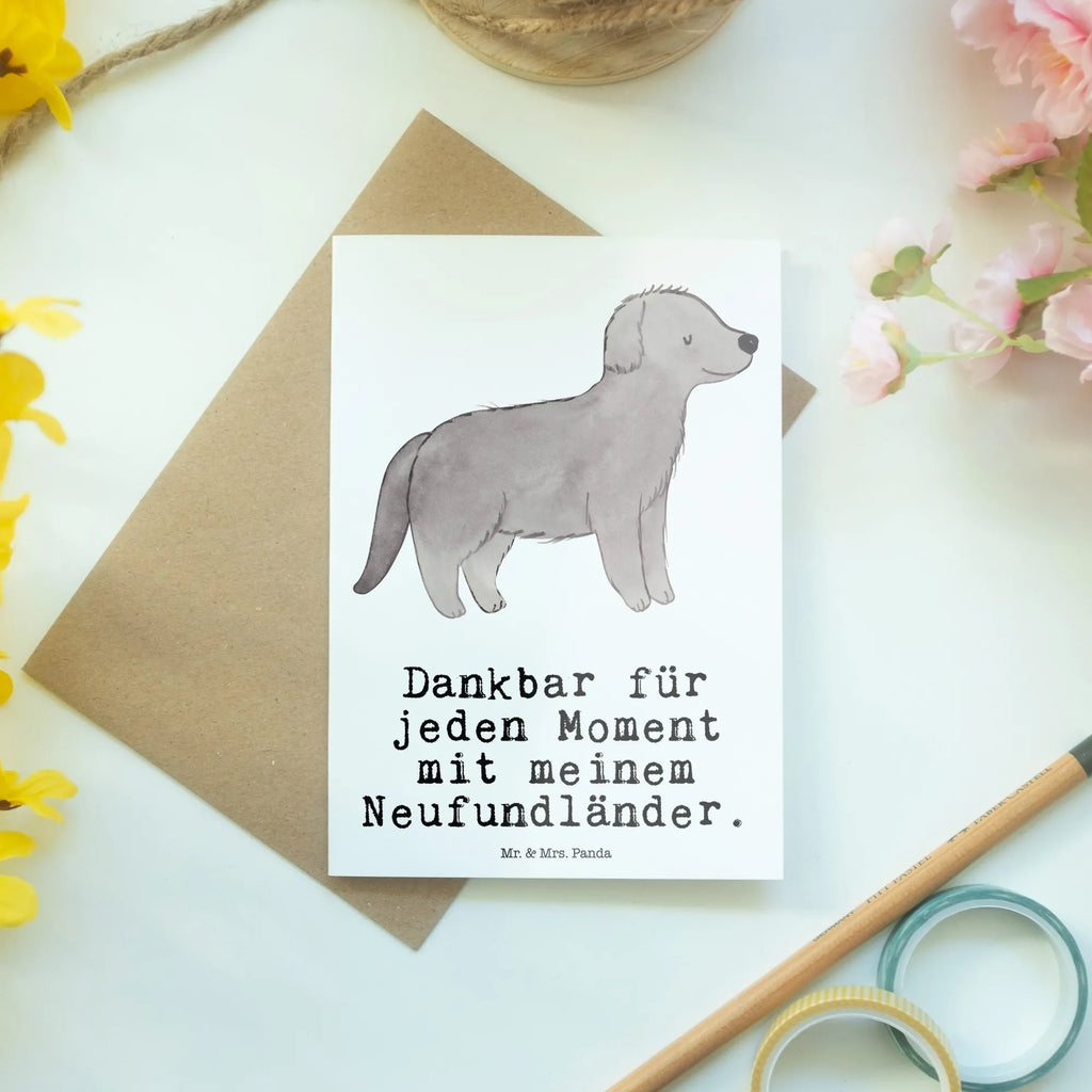 Grußkarte Neufundländer Moment Grußkarte, Klappkarte, Einladungskarte, Glückwunschkarte, Hochzeitskarte, Geburtstagskarte, Karte, Ansichtskarten, Hund, Hunderasse, Rassehund, Hundebesitzer, Geschenk, Tierfreund, Schenken, Welpe, Neufundländer, Newfoundland