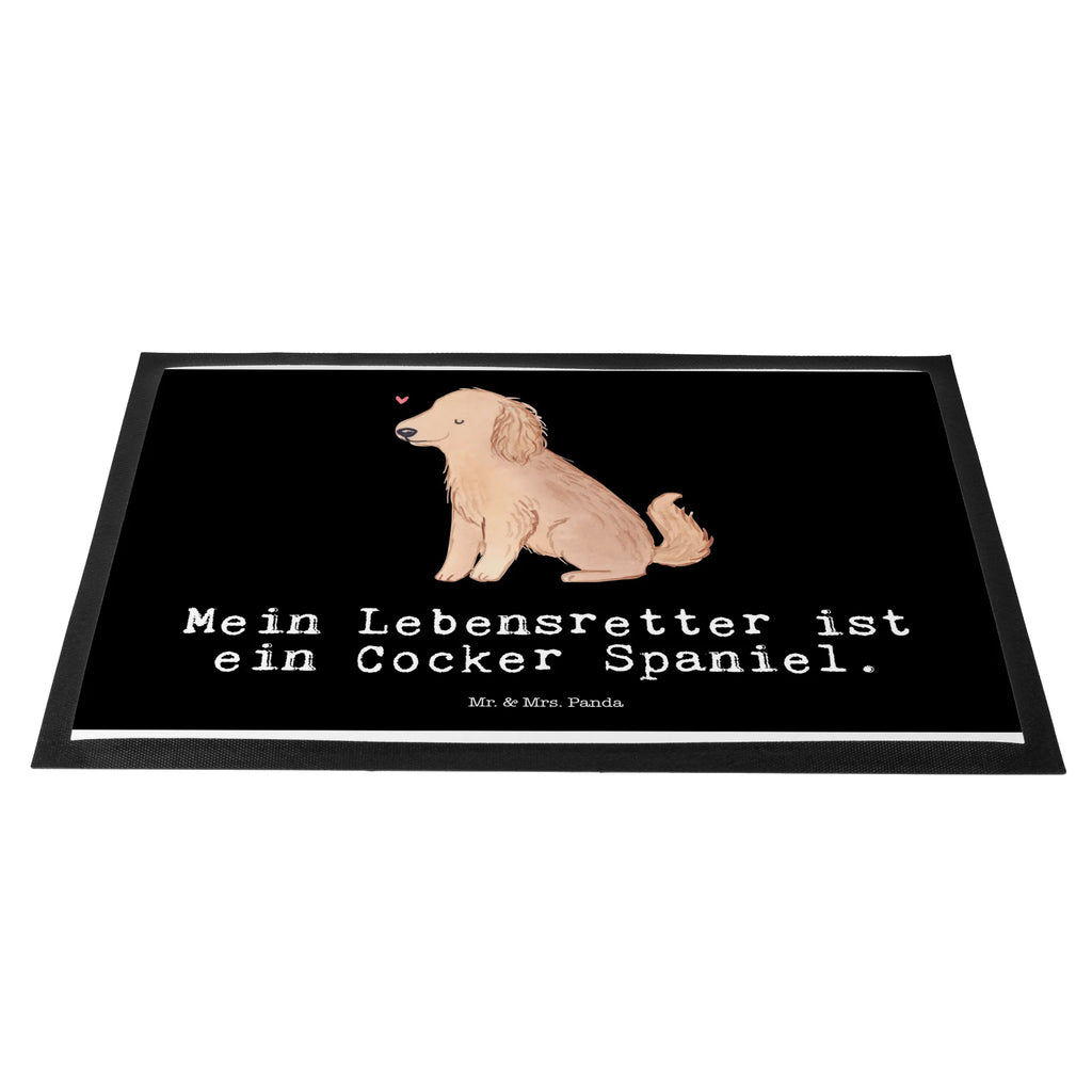 Fußmatte Cocker Spaniel Lebensretter Türvorleger, Schmutzmatte, Fußabtreter, Matte, Schmutzfänger, Fußabstreifer, Schmutzfangmatte, Türmatte, Motivfußmatte, Haustürmatte, Vorleger, Fussmatten, Fußmatten, Gummimatte, Fußmatte außen, Fußmatte innen, Fussmatten online, Gummi Matte, Sauberlaufmatte, Fußmatte waschbar, Fußmatte outdoor, Schmutzfangmatte waschbar, Eingangsteppich, Fußabstreifer außen, Fußabtreter außen, Schmutzfangteppich, Fußmatte außen wetterfest, Hund, Hunderasse, Rassehund, Hundebesitzer, Geschenk, Tierfreund, Schenken, Welpe, Englische Cockerspaniel, Cocker Spaniel