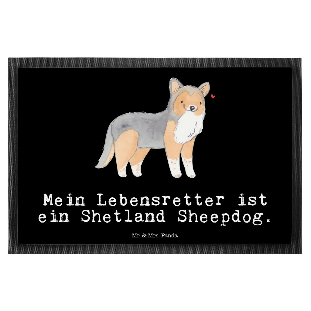 Fußmatte Shetland Sheepdog Lebensretter Türvorleger, Schmutzmatte, Fußabtreter, Matte, Schmutzfänger, Fußabstreifer, Schmutzfangmatte, Türmatte, Motivfußmatte, Haustürmatte, Vorleger, Fussmatten, Fußmatten, Gummimatte, Fußmatte außen, Fußmatte innen, Fussmatten online, Gummi Matte, Sauberlaufmatte, Fußmatte waschbar, Fußmatte outdoor, Schmutzfangmatte waschbar, Eingangsteppich, Fußabstreifer außen, Fußabtreter außen, Schmutzfangteppich, Fußmatte außen wetterfest, Hund, Hunderasse, Rassehund, Hundebesitzer, Geschenk, Tierfreund, Schenken, Welpe, Shetland Sheepdog, Sheltie