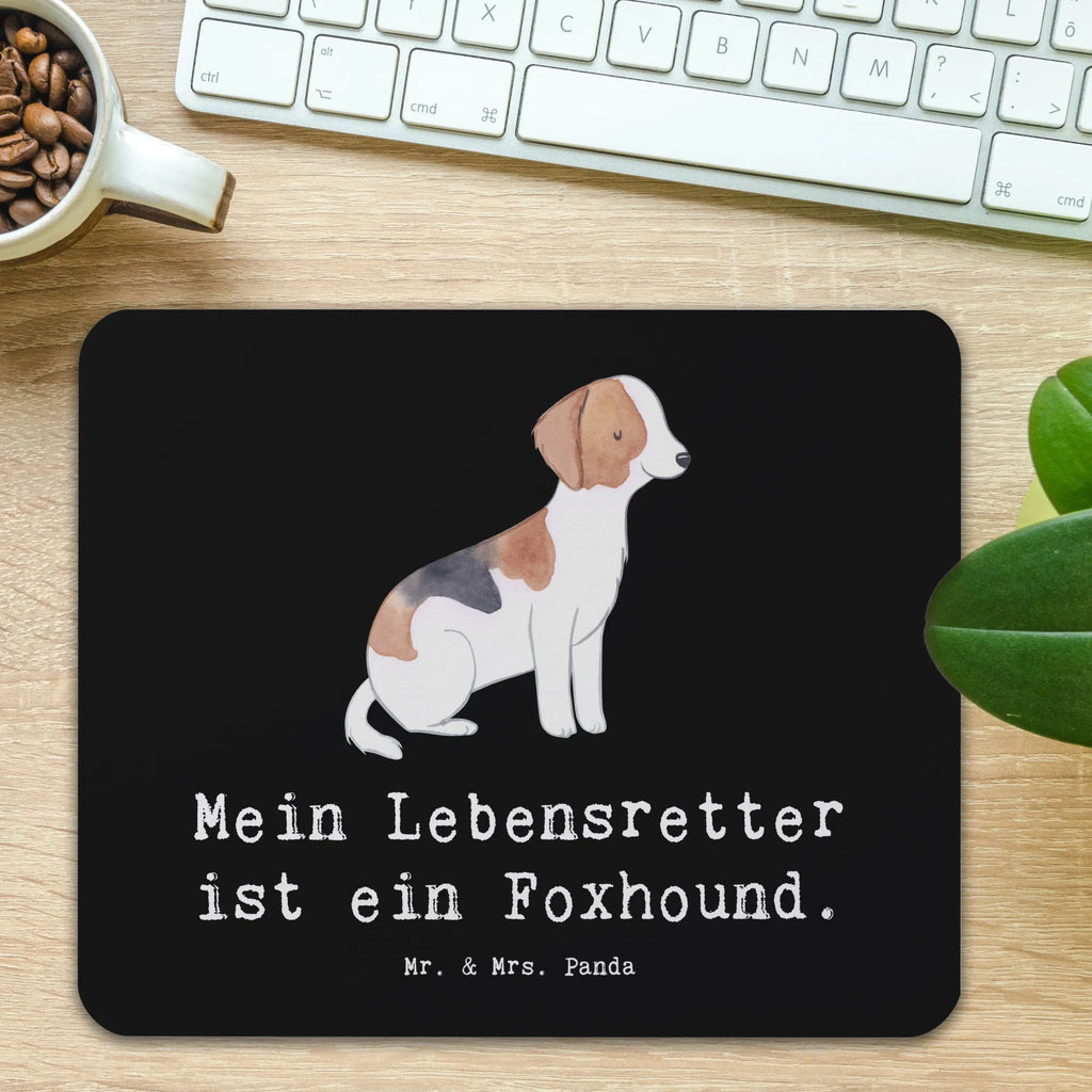 Mauspad Foxhound Lebensretter Mousepad, Computer zubehör, Büroausstattung, PC Zubehör, Arbeitszimmer, Mauspad, Einzigartiges Mauspad, Designer Mauspad, Mausunterlage, Mauspad Büro, Hund, Hunderasse, Rassehund, Hundebesitzer, Geschenk, Tierfreund, Schenken, Welpe, Foxhound, Jagdhund, Laufhund