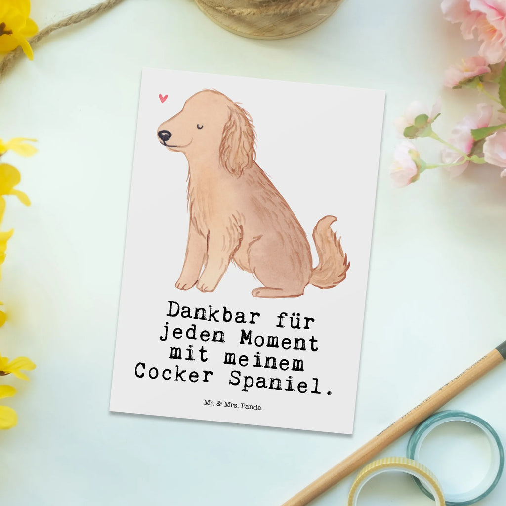 Postkarte Cocker Spaniel Moment Postkarte, Karte, Geschenkkarte, Grußkarte, Einladung, Ansichtskarte, Geburtstagskarte, Einladungskarte, Dankeskarte, Ansichtskarten, Einladung Geburtstag, Einladungskarten Geburtstag, Hund, Hunderasse, Rassehund, Hundebesitzer, Geschenk, Tierfreund, Schenken, Welpe, Englische Cockerspaniel, Cocker Spaniel