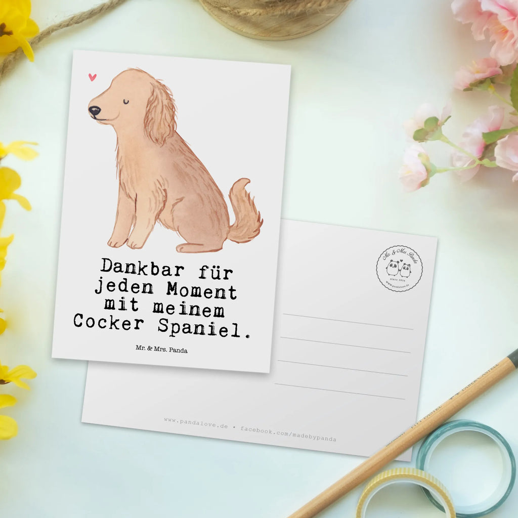 Postkarte Cocker Spaniel Moment Postkarte, Karte, Geschenkkarte, Grußkarte, Einladung, Ansichtskarte, Geburtstagskarte, Einladungskarte, Dankeskarte, Ansichtskarten, Einladung Geburtstag, Einladungskarten Geburtstag, Hund, Hunderasse, Rassehund, Hundebesitzer, Geschenk, Tierfreund, Schenken, Welpe, Englische Cockerspaniel, Cocker Spaniel