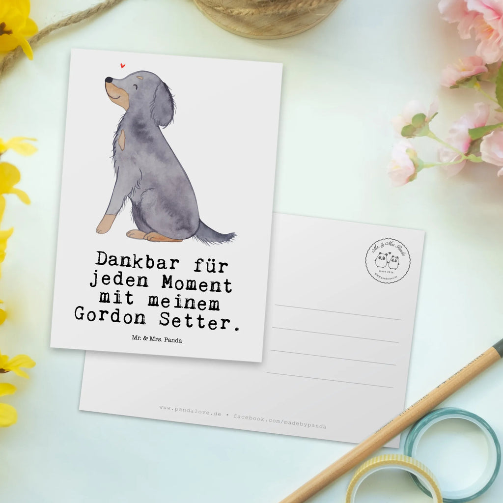 Postkarte Gordon Setter Moment Postkarte, Karte, Geschenkkarte, Grußkarte, Einladung, Ansichtskarte, Geburtstagskarte, Einladungskarte, Dankeskarte, Ansichtskarten, Einladung Geburtstag, Einladungskarten Geburtstag, Hund, Hunderasse, Rassehund, Hundebesitzer, Geschenk, Tierfreund, Schenken, Welpe, Gordon Shetter, Jagdhund