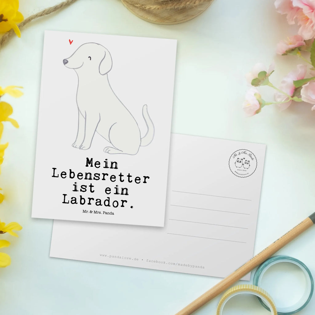 Postkarte Labrador Lebensretter Postkarte, Karte, Geschenkkarte, Grußkarte, Einladung, Ansichtskarte, Geburtstagskarte, Einladungskarte, Dankeskarte, Ansichtskarten, Einladung Geburtstag, Einladungskarten Geburtstag, Hund, Hunderasse, Rassehund, Hundebesitzer, Geschenk, Tierfreund, Schenken, Welpe, Labrador