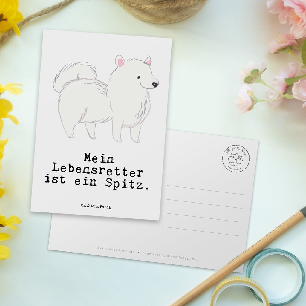 Postkarte Spitz Lebensretter Postkarte, Karte, Geschenkkarte, Grußkarte, Einladung, Ansichtskarte, Geburtstagskarte, Einladungskarte, Dankeskarte, Ansichtskarten, Einladung Geburtstag, Einladungskarten Geburtstag, Hund, Hunderasse, Rassehund, Hundebesitzer, Geschenk, Tierfreund, Schenken, Welpe, Spitz