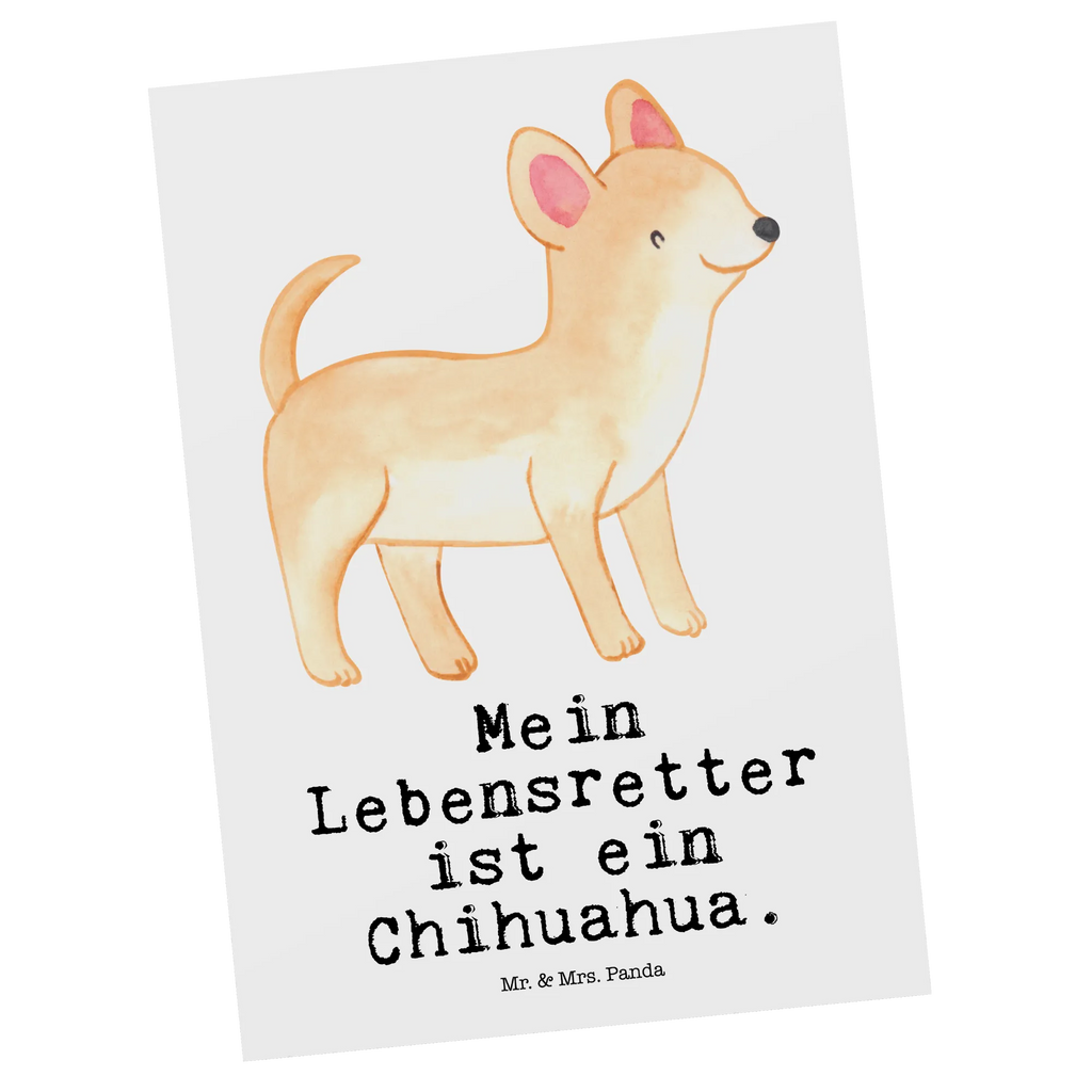 Postkarte Chihuahua Lebensretter Postkarte, Karte, Geschenkkarte, Grußkarte, Einladung, Ansichtskarte, Geburtstagskarte, Einladungskarte, Dankeskarte, Ansichtskarten, Einladung Geburtstag, Einladungskarten Geburtstag, Hund, Hunderasse, Rassehund, Hundebesitzer, Geschenk, Tierfreund, Schenken, Welpe, Chihuahua