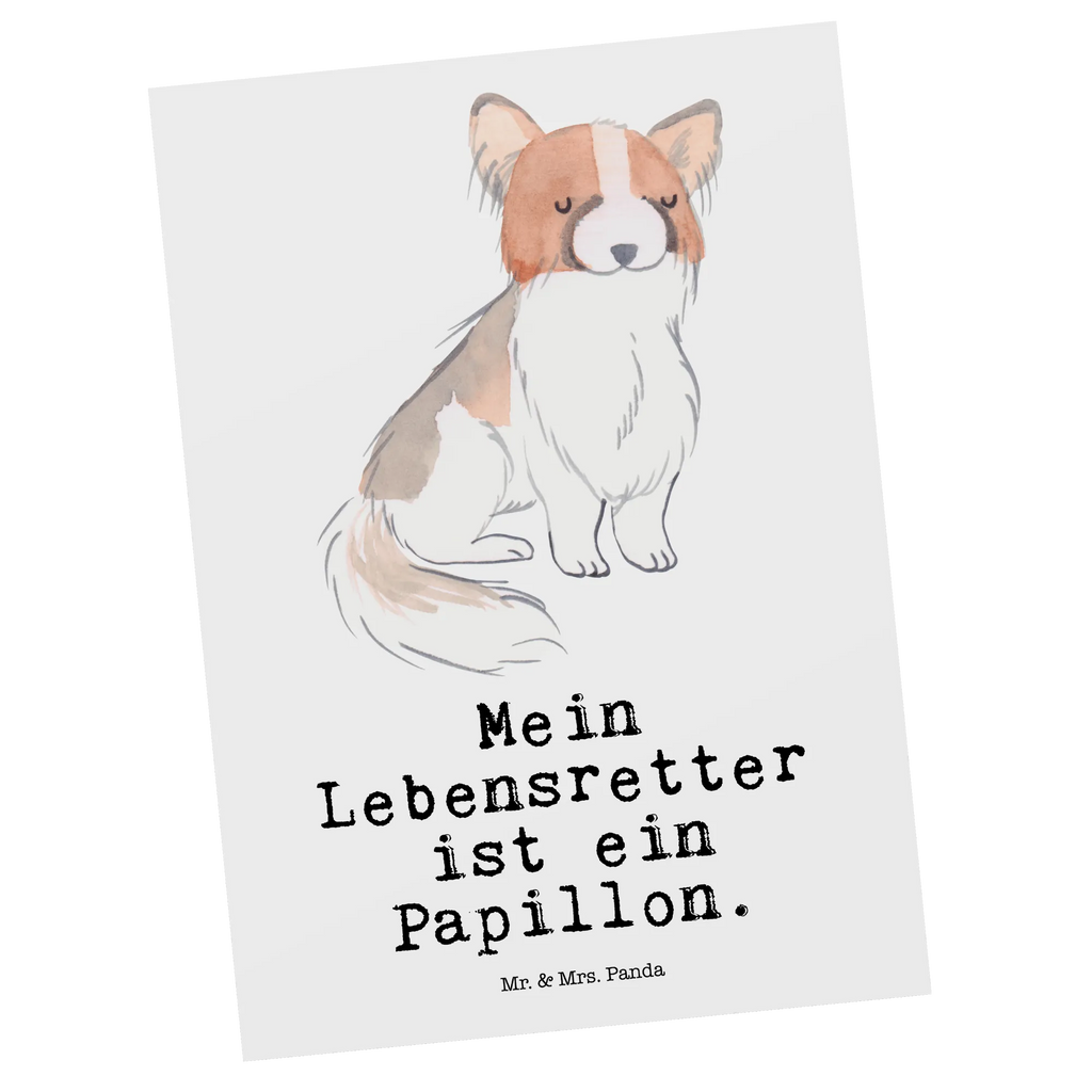 Postkarte Papillon Lebensretter Postkarte, Karte, Geschenkkarte, Grußkarte, Einladung, Ansichtskarte, Geburtstagskarte, Einladungskarte, Dankeskarte, Ansichtskarten, Einladung Geburtstag, Einladungskarten Geburtstag, Hund, Hunderasse, Rassehund, Hundebesitzer, Geschenk, Tierfreund, Schenken, Welpe, Kontinentaler Zwergspaniel, Papillon