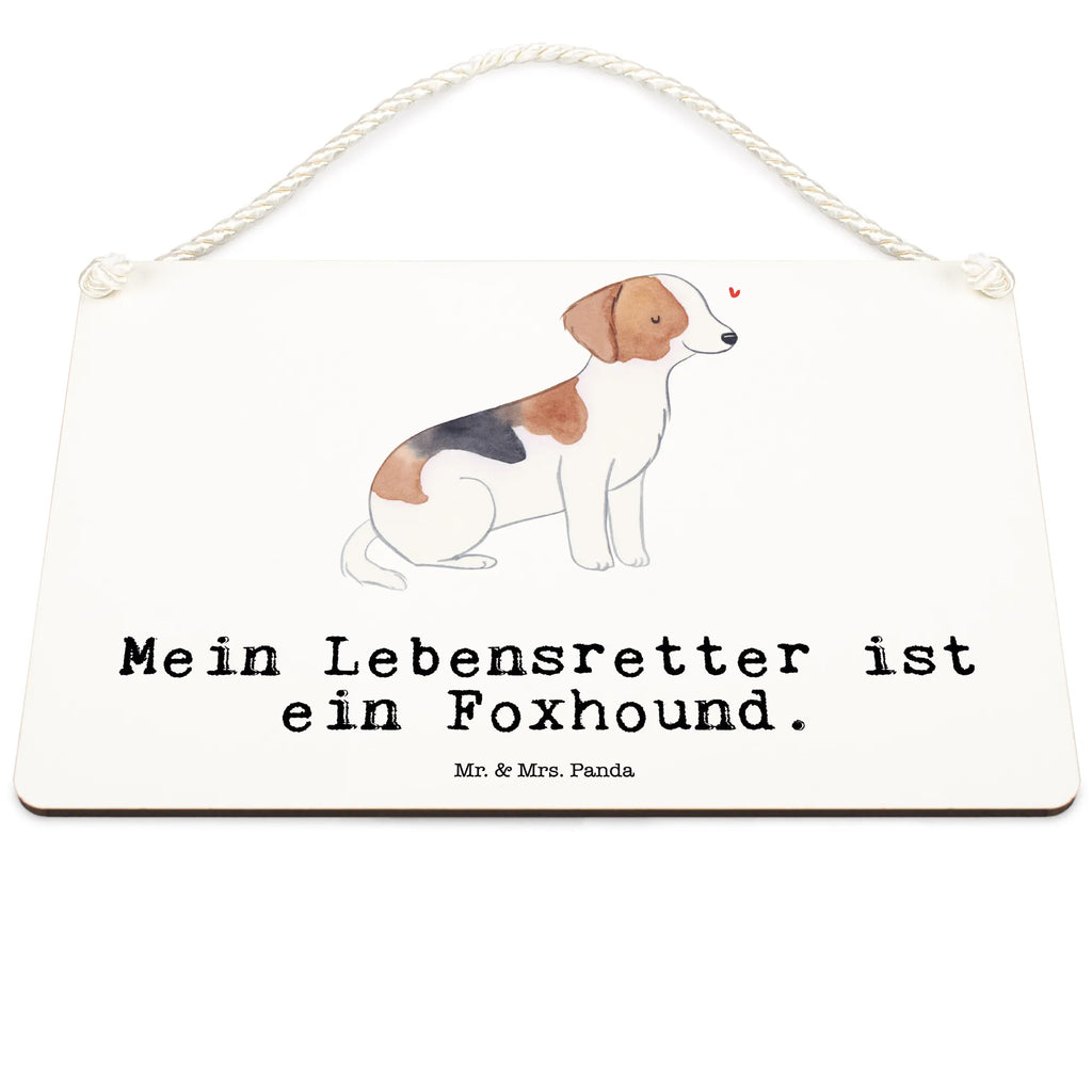 Deko Schild Foxhound Lebensretter Dekoschild, Deko Schild, Schild, Tür Schild, Türschild, Holzschild, Wandschild, Wanddeko, Hund, Hunderasse, Rassehund, Hundebesitzer, Geschenk, Tierfreund, Schenken, Welpe, Foxhound, Jagdhund, Laufhund