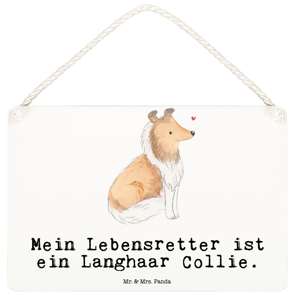 Deko Schild Langhaar Collie Lebensretter Dekoschild, Deko Schild, Schild, Tür Schild, Türschild, Holzschild, Wandschild, Wanddeko, Hund, Hunderasse, Rassehund, Hundebesitzer, Geschenk, Tierfreund, Schenken, Welpe, Langhaar Collie, britischer Hütehund