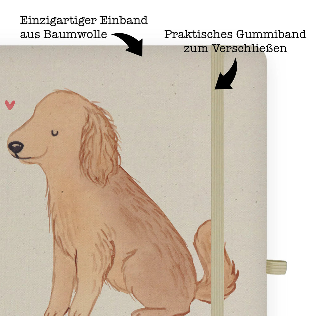 Baumwoll Notizbuch Cocker Spaniel Lebensretter Notizen, Eintragebuch, Tagebuch, Notizblock, Adressbuch, Journal, Kladde, Skizzenbuch, Notizheft, Schreibbuch, Schreibheft, Hund, Hunderasse, Rassehund, Hundebesitzer, Geschenk, Tierfreund, Schenken, Welpe, Englische Cockerspaniel, Cocker Spaniel