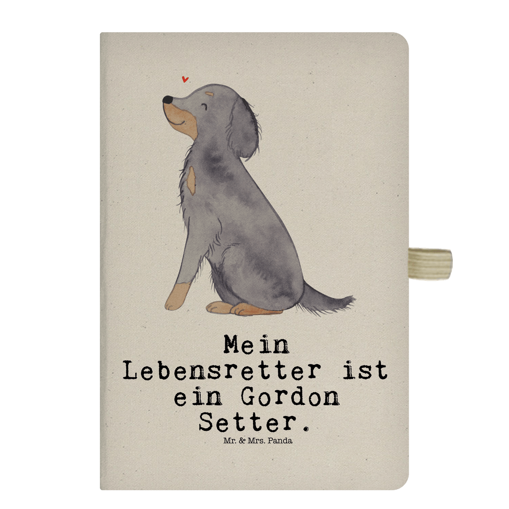 Baumwoll Notizbuch Gordon Setter Lebensretter Notizen, Eintragebuch, Tagebuch, Notizblock, Adressbuch, Journal, Kladde, Skizzenbuch, Notizheft, Schreibbuch, Schreibheft, Hund, Hunderasse, Rassehund, Hundebesitzer, Geschenk, Tierfreund, Schenken, Welpe, Gordon Shetter, Jagdhund