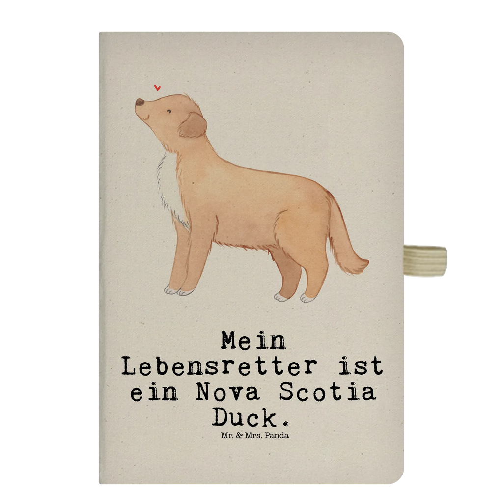 Baumwoll Notizbuch Nova Scotia Duck Lebensretter Notizen, Eintragebuch, Tagebuch, Notizblock, Adressbuch, Journal, Kladde, Skizzenbuch, Notizheft, Schreibbuch, Schreibheft, Hund, Hunderasse, Rassehund, Hundebesitzer, Geschenk, Tierfreund, Schenken, Welpe, Nova Scotia Duck Tolling Retriever, Retriever