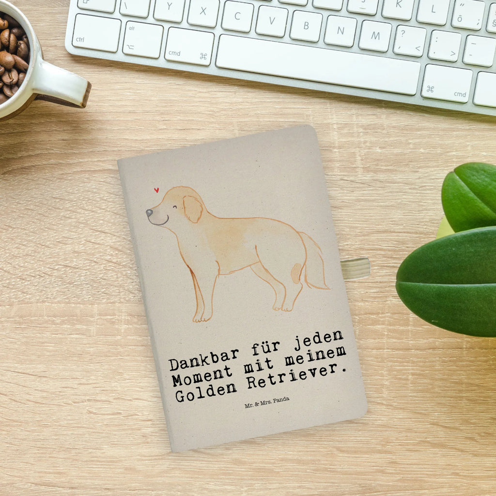 Baumwoll Notizbuch Golden Retriever Moment Notizen, Eintragebuch, Tagebuch, Notizblock, Adressbuch, Journal, Kladde, Skizzenbuch, Notizheft, Schreibbuch, Schreibheft, Hund, Hunderasse, Rassehund, Hundebesitzer, Geschenk, Tierfreund, Schenken, Welpe, Golden Retriever, Goldie Hund