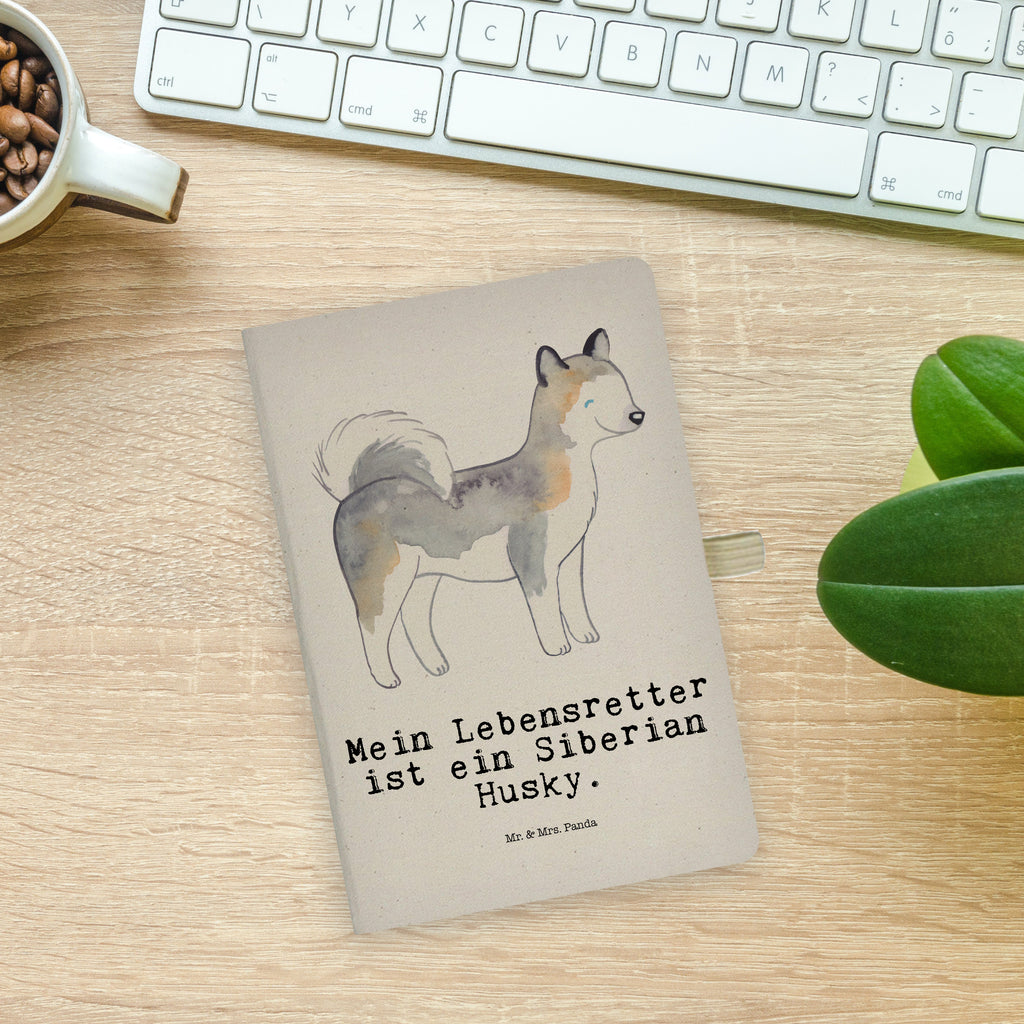 Baumwoll Notizbuch Siberian Husky Lebensretter Notizen, Eintragebuch, Tagebuch, Notizblock, Adressbuch, Journal, Kladde, Skizzenbuch, Notizheft, Schreibbuch, Schreibheft, Hund, Hunderasse, Rassehund, Hundebesitzer, Geschenk, Tierfreund, Schenken, Welpe, Siberian Husky