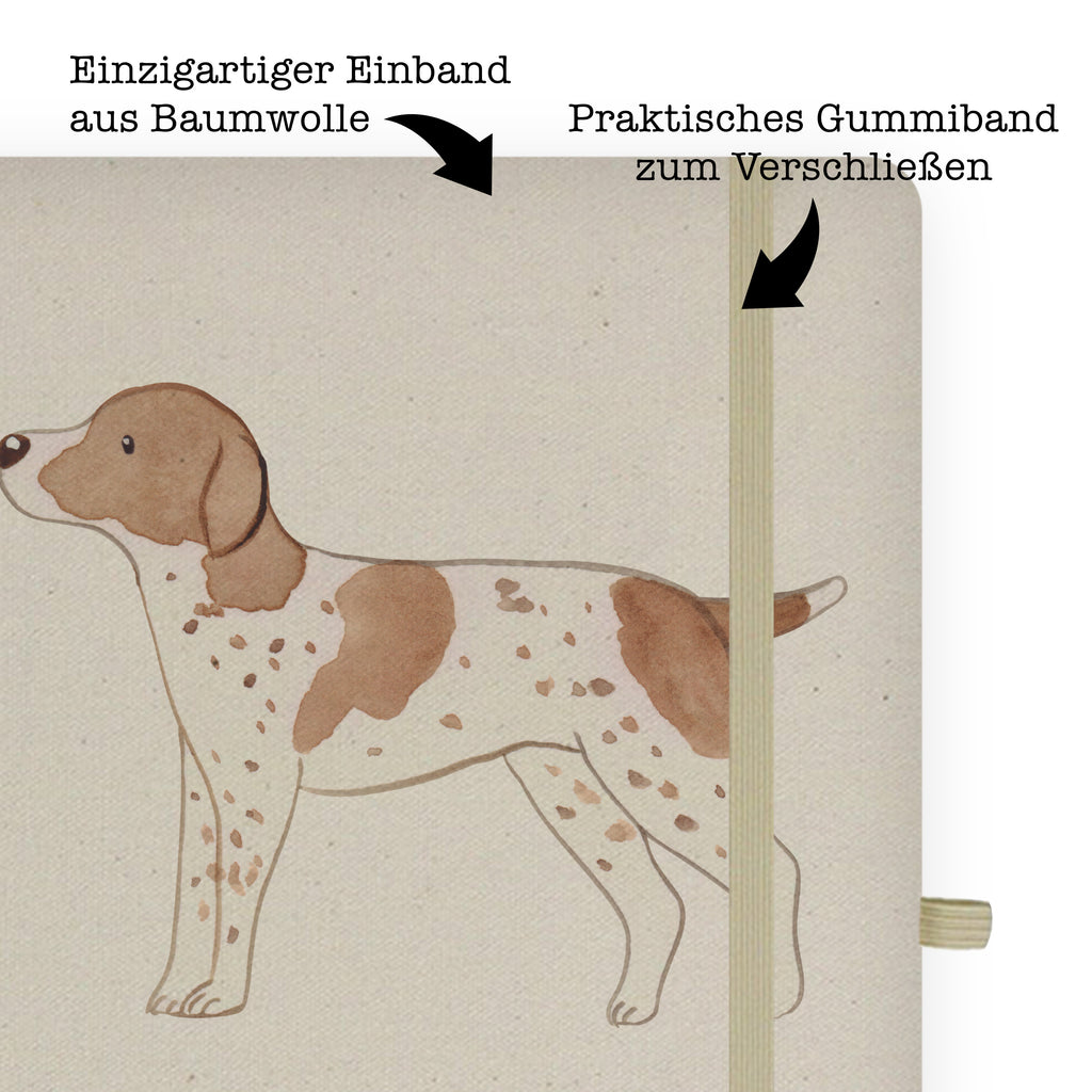 Baumwoll Notizbuch Pointer Moment Notizen, Eintragebuch, Tagebuch, Notizblock, Adressbuch, Journal, Kladde, Skizzenbuch, Notizheft, Schreibbuch, Schreibheft, Hund, Hunderasse, Rassehund, Hundebesitzer, Geschenk, Tierfreund, Schenken, Welpe, English Pointer, Pointer