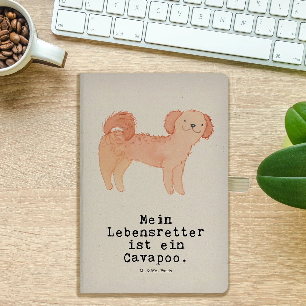 Baumwoll Notizbuch Cavapoo Lebensretter Notizen, Eintragebuch, Tagebuch, Notizblock, Adressbuch, Journal, Kladde, Skizzenbuch, Notizheft, Schreibbuch, Schreibheft, Hund, Hunderasse, Rassehund, Hundebesitzer, Geschenk, Tierfreund, Schenken, Welpe, Cavapoo, Cavoodle