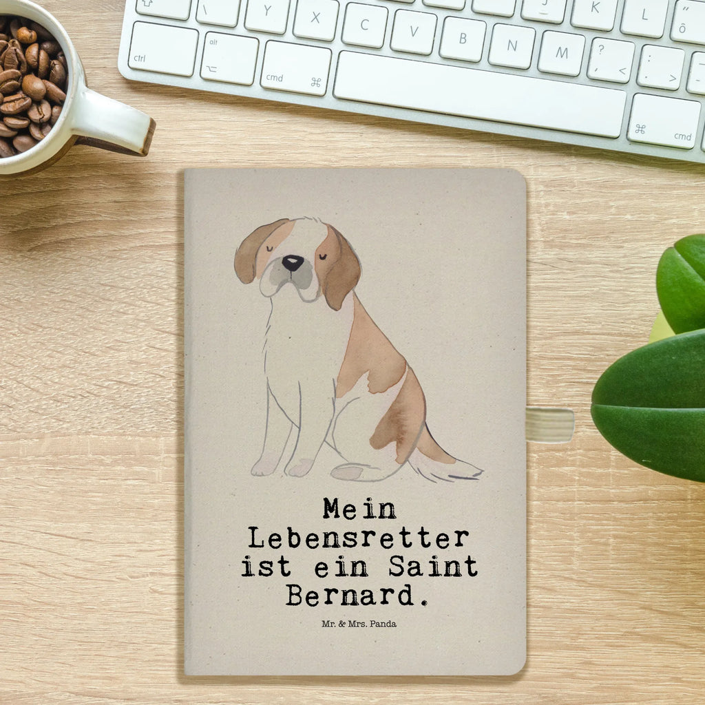 Baumwoll Notizbuch Saint Bernard Lebensretter Notizen, Eintragebuch, Tagebuch, Notizblock, Adressbuch, Journal, Kladde, Skizzenbuch, Notizheft, Schreibbuch, Schreibheft, Hund, Hunderasse, Rassehund, Hundebesitzer, Geschenk, Tierfreund, Schenken, Welpe, St. Bernhardshund, Chien du Saint-Bernard, Saint Bernard Dog, Perro San Bernardo, Saint Bernard