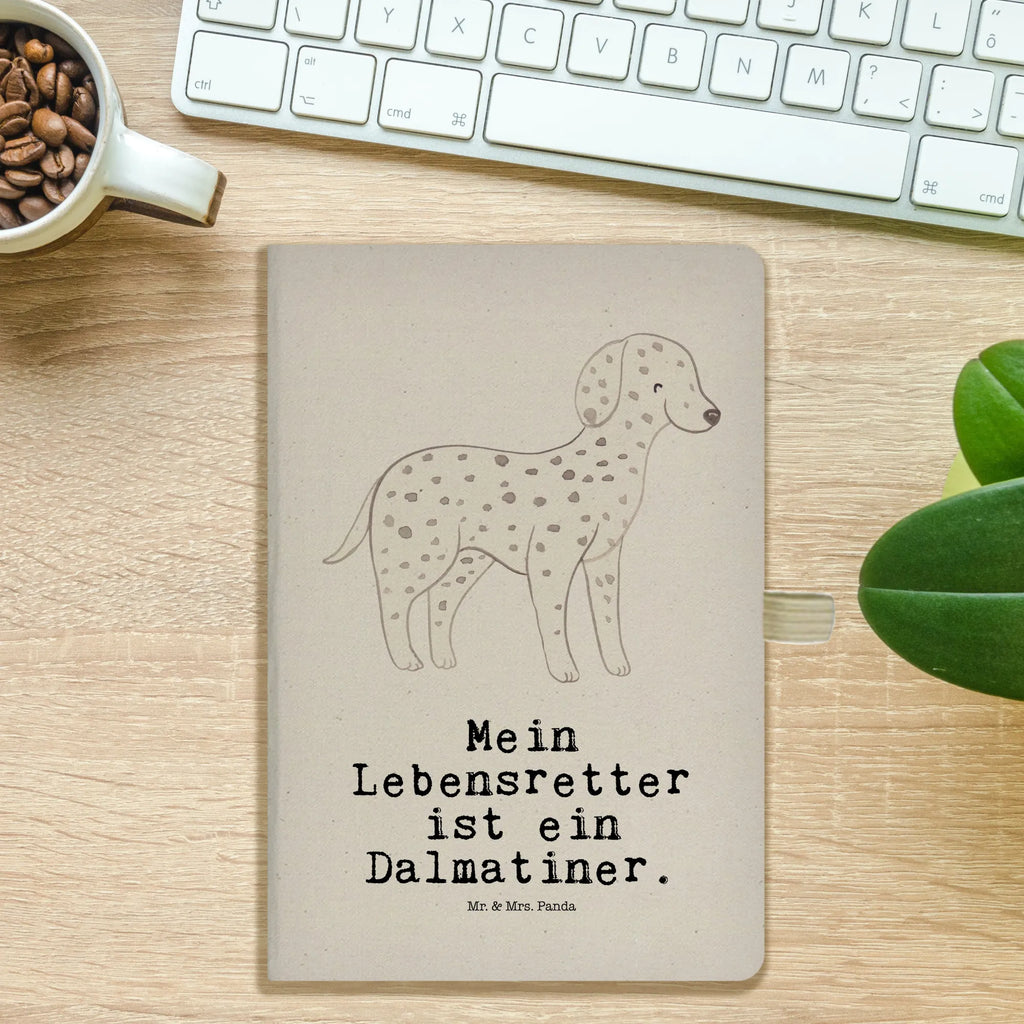 Baumwoll Notizbuch Dalmatiner Lebensretter Notizen, Eintragebuch, Tagebuch, Notizblock, Adressbuch, Journal, Kladde, Skizzenbuch, Notizheft, Schreibbuch, Schreibheft, Hund, Hunderasse, Rassehund, Hundebesitzer, Geschenk, Tierfreund, Schenken, Welpe, Dalmatiner, Dalmatinac