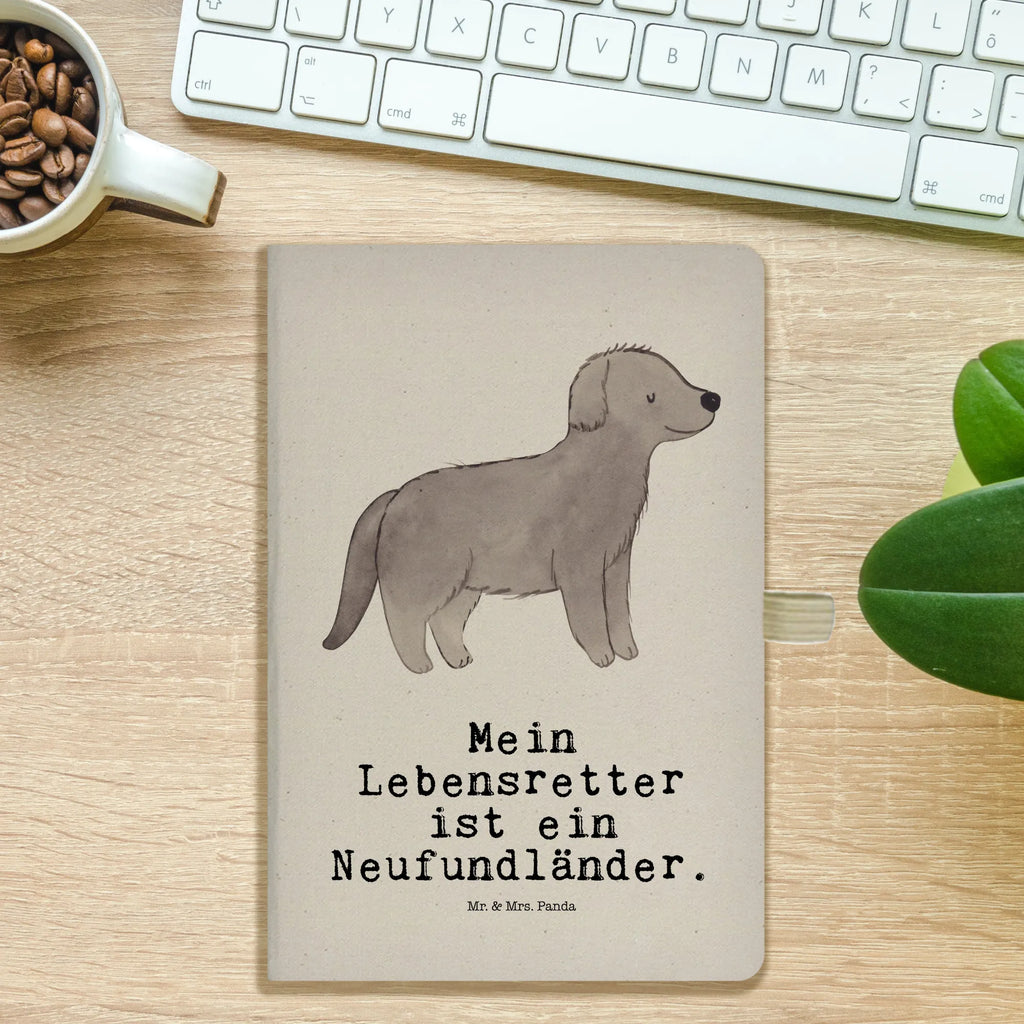 Baumwoll Notizbuch Neufundländer Lebensretter Notizen, Eintragebuch, Tagebuch, Notizblock, Adressbuch, Journal, Kladde, Skizzenbuch, Notizheft, Schreibbuch, Schreibheft, Hund, Hunderasse, Rassehund, Hundebesitzer, Geschenk, Tierfreund, Schenken, Welpe, Neufundländer, Newfoundland