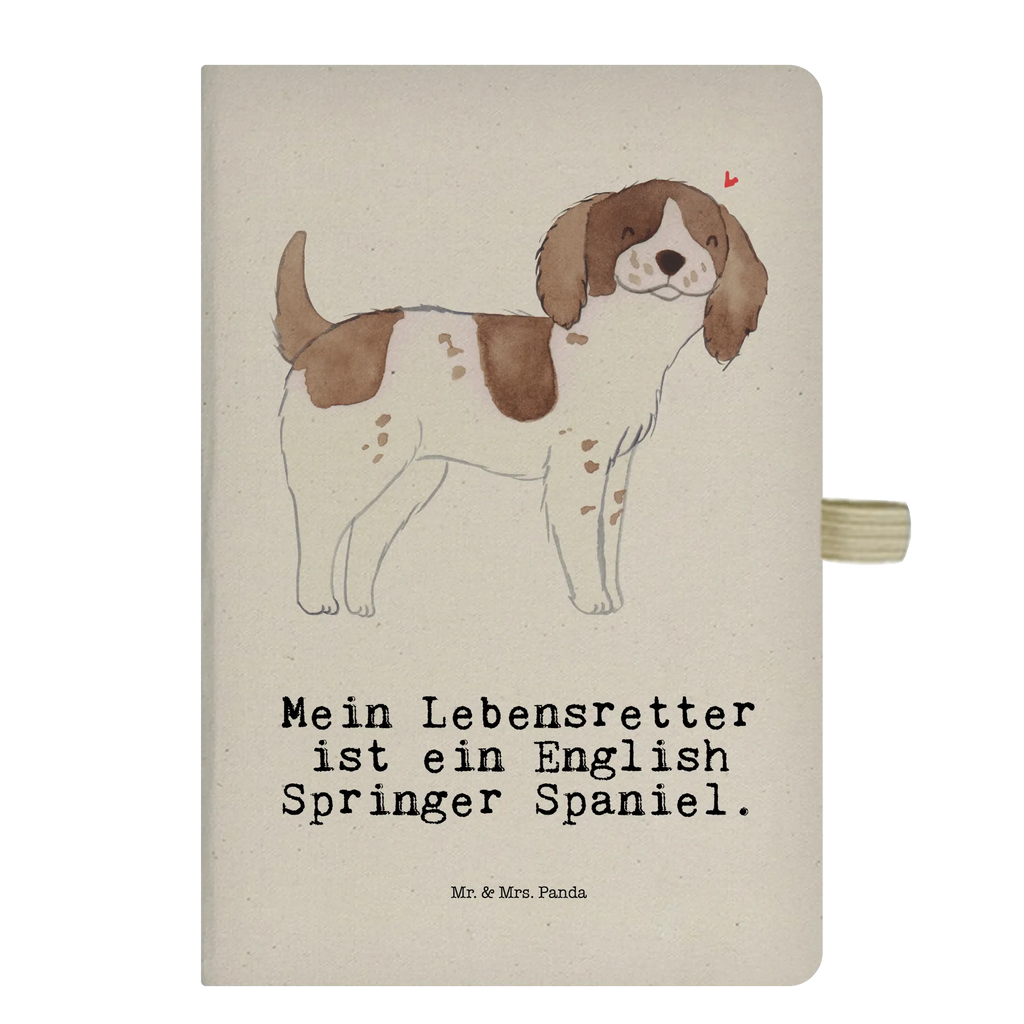 Baumwoll Notizbuch English Springer Spaniel Lebensretter Notizen, Eintragebuch, Tagebuch, Notizblock, Adressbuch, Journal, Kladde, Skizzenbuch, Notizheft, Schreibbuch, Schreibheft, Hund, Hunderasse, Rassehund, Hundebesitzer, Geschenk, Tierfreund, Schenken, Welpe, English Springer Spaniel