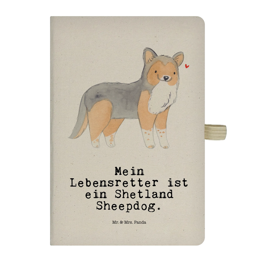 Baumwoll Notizbuch Shetland Sheepdog Lebensretter Notizen, Eintragebuch, Tagebuch, Notizblock, Adressbuch, Journal, Kladde, Skizzenbuch, Notizheft, Schreibbuch, Schreibheft, Hund, Hunderasse, Rassehund, Hundebesitzer, Geschenk, Tierfreund, Schenken, Welpe, Shetland Sheepdog, Sheltie