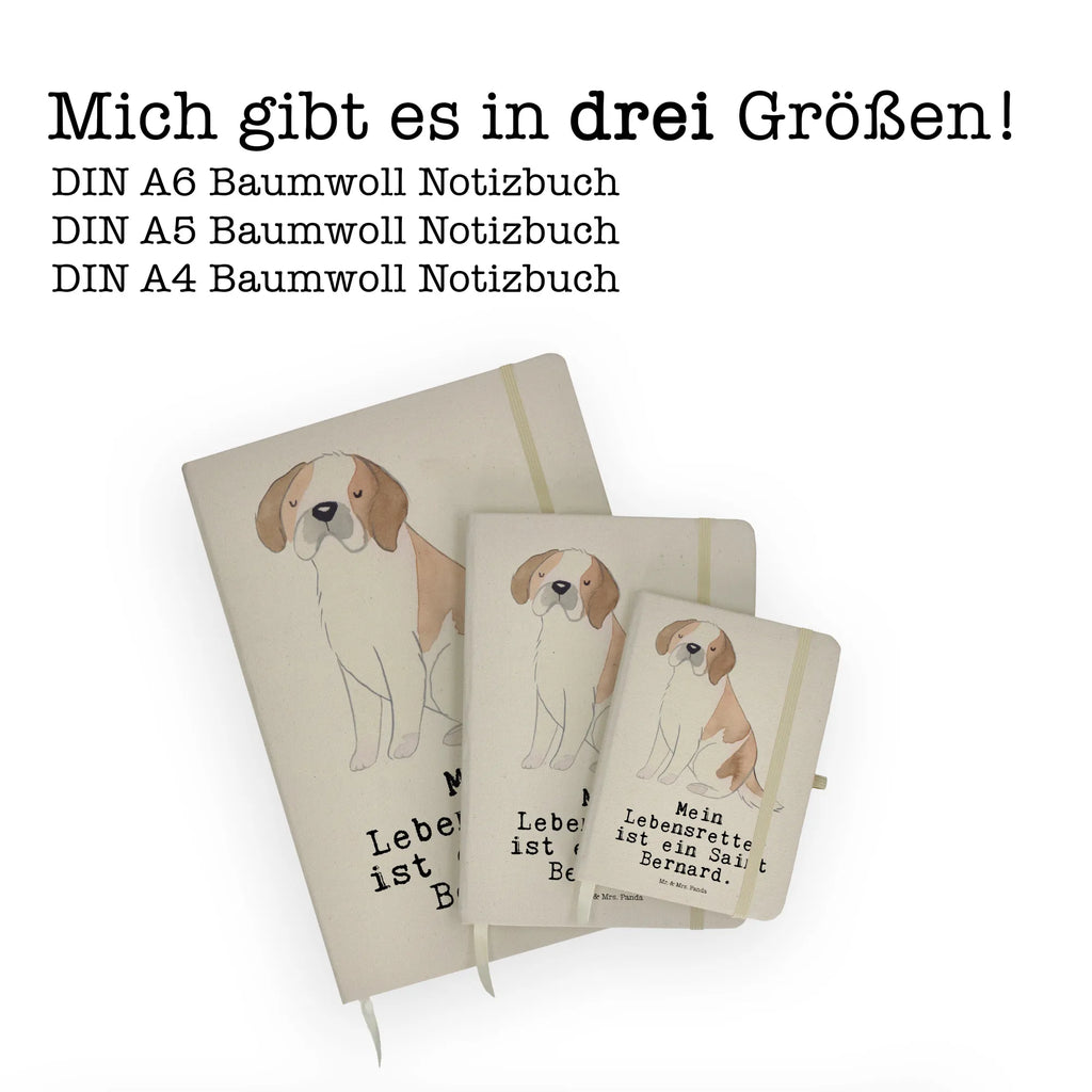 Baumwoll Notizbuch Saint Bernard Lebensretter Notizen, Eintragebuch, Tagebuch, Notizblock, Adressbuch, Journal, Kladde, Skizzenbuch, Notizheft, Schreibbuch, Schreibheft, Hund, Hunderasse, Rassehund, Hundebesitzer, Geschenk, Tierfreund, Schenken, Welpe, St. Bernhardshund, Chien du Saint-Bernard, Saint Bernard Dog, Perro San Bernardo, Saint Bernard