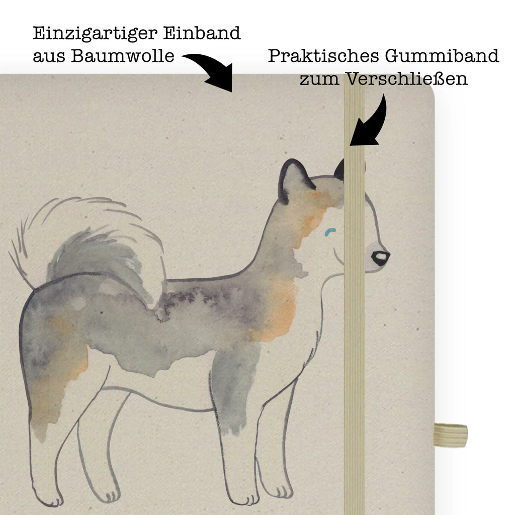 Baumwoll Notizbuch Siberian Husky Lebensretter Notizen, Eintragebuch, Tagebuch, Notizblock, Adressbuch, Journal, Kladde, Skizzenbuch, Notizheft, Schreibbuch, Schreibheft, Hund, Hunderasse, Rassehund, Hundebesitzer, Geschenk, Tierfreund, Schenken, Welpe, Siberian Husky