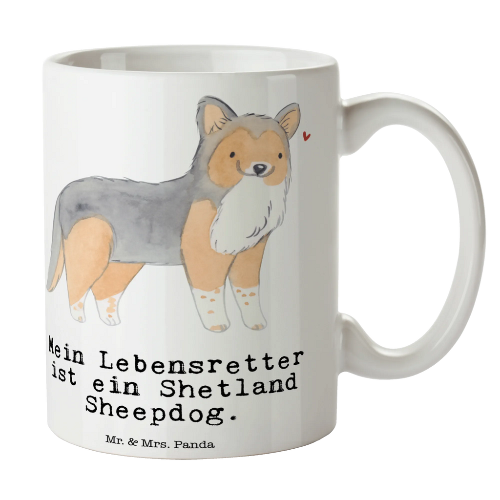 Tasse Shetland Sheepdog Lebensretter Tasse, Kaffeetasse, Teetasse, Becher, Kaffeebecher, Teebecher, Keramiktasse, Porzellantasse, Büro Tasse, Geschenk Tasse, Tasse Sprüche, Tasse Motive, Kaffeetassen, Tasse bedrucken, Designer Tasse, Cappuccino Tassen, Schöne Teetassen, Hund, Hunderasse, Rassehund, Hundebesitzer, Geschenk, Tierfreund, Schenken, Welpe, Shetland Sheepdog, Sheltie