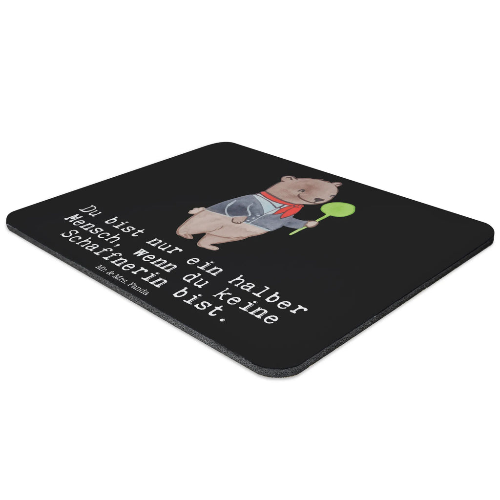 Mauspad Schaffnerin mit Herz Mousepad, Computer zubehör, Büroausstattung, PC Zubehör, Arbeitszimmer, Mauspad, Einzigartiges Mauspad, Designer Mauspad, Mausunterlage, Mauspad Büro, Beruf, Ausbildung, Jubiläum, Abschied, Rente, Kollege, Kollegin, Geschenk, Schenken, Arbeitskollege, Mitarbeiter, Firma, Danke, Dankeschön