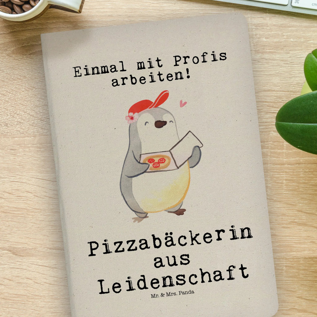 Baumwoll Notizbuch Pizzabäckerin aus Leidenschaft Notizen, Eintragebuch, Tagebuch, Notizblock, Adressbuch, Journal, Kladde, Skizzenbuch, Notizheft, Schreibbuch, Schreibheft, Beruf, Ausbildung, Jubiläum, Abschied, Rente, Kollege, Kollegin, Geschenk, Schenken, Arbeitskollege, Mitarbeiter, Firma, Danke, Dankeschön, Lieferdienstmitarbeiterin, Pizzabäckerin, Pizzabotin, Pizzabringdienst, Lieferbringdienst